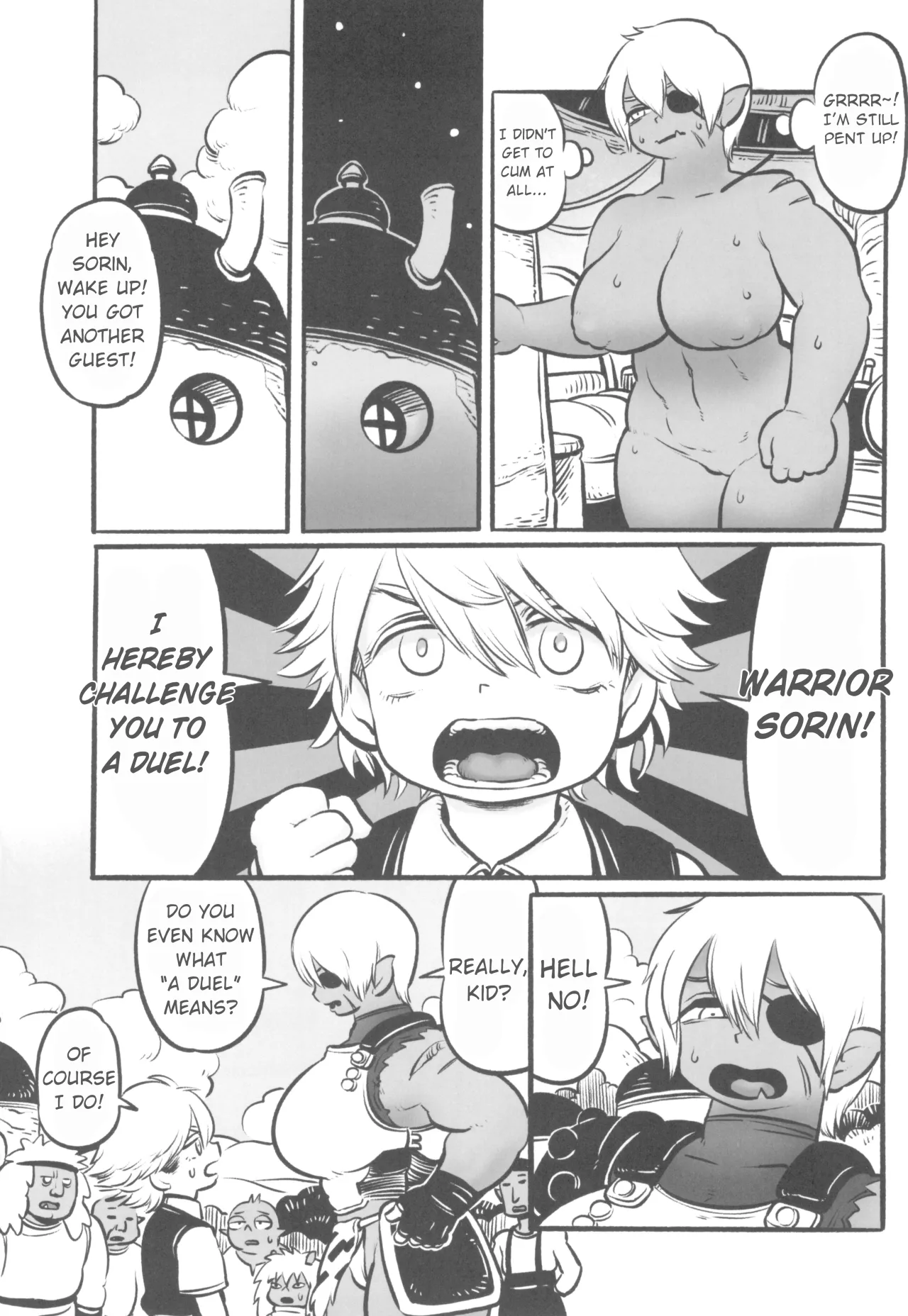 Orc no Senshi to Kizoku no Bocchan 9