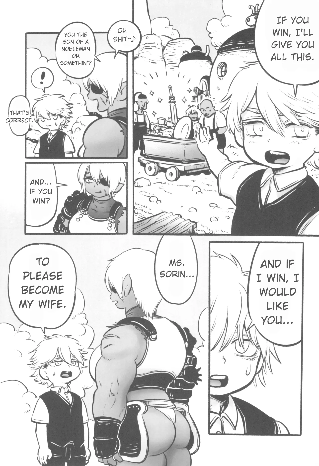 Orc no Senshi to Kizoku no Bocchan 10