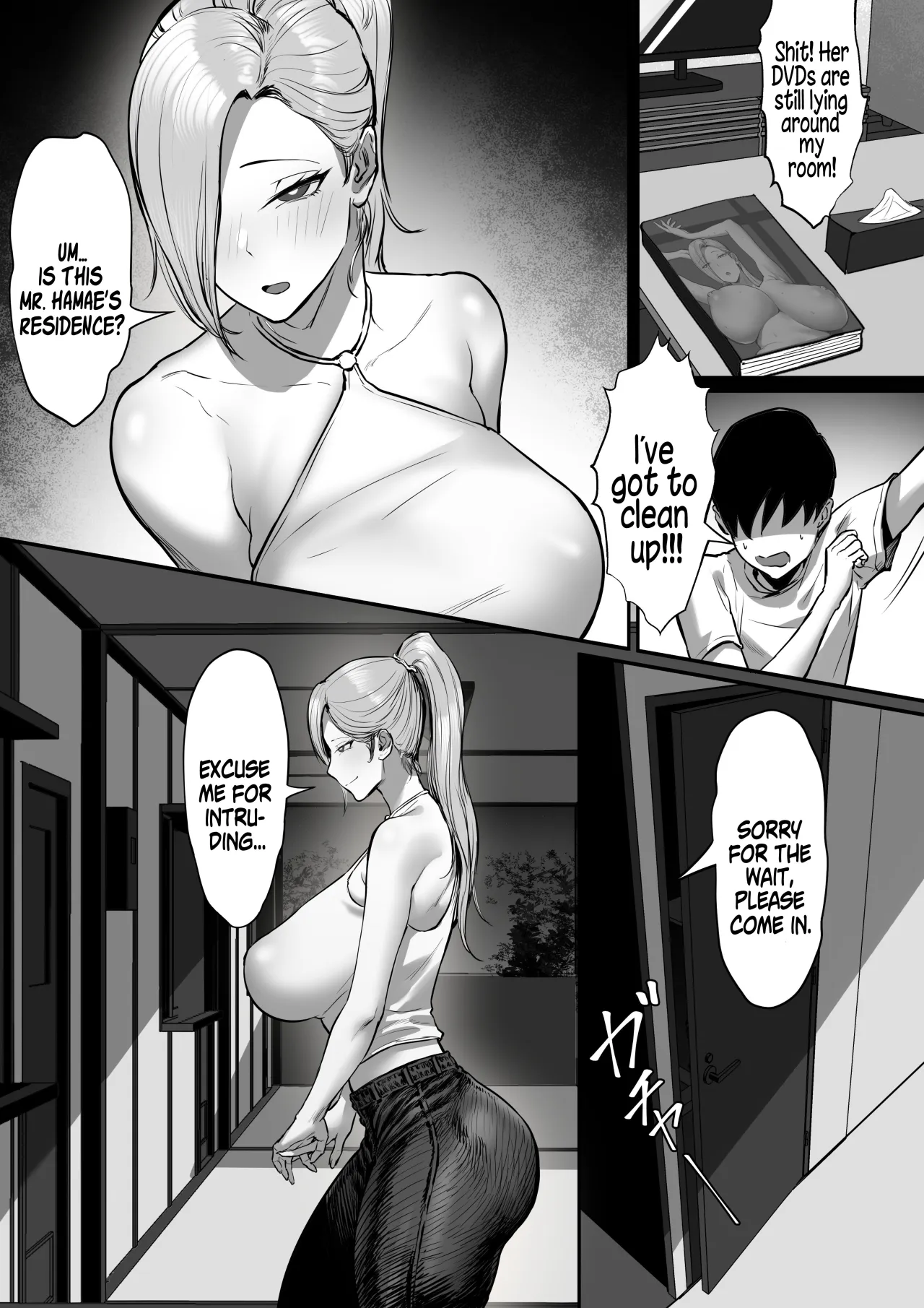 Ore no Joukyou Seiseikatsu Mama wa AV Joyuu Hen 9