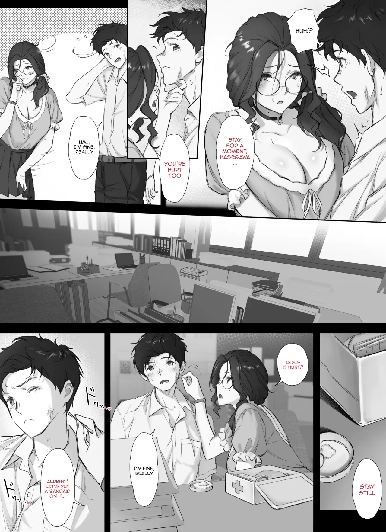 Ore to Kyonyuu Tannin Kyoushi no Himitsu no Kankei 8