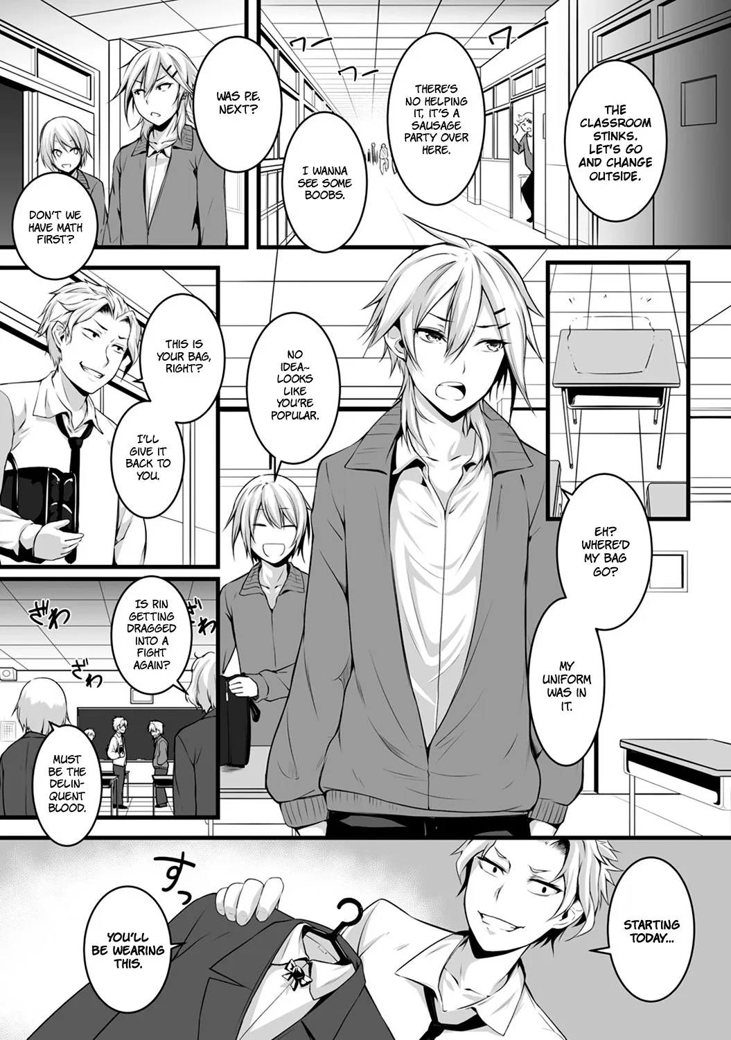 Ore wa Kyou kara Cinderella Aite wa Otoko. Ore wa Onna!? Ch. 1 2