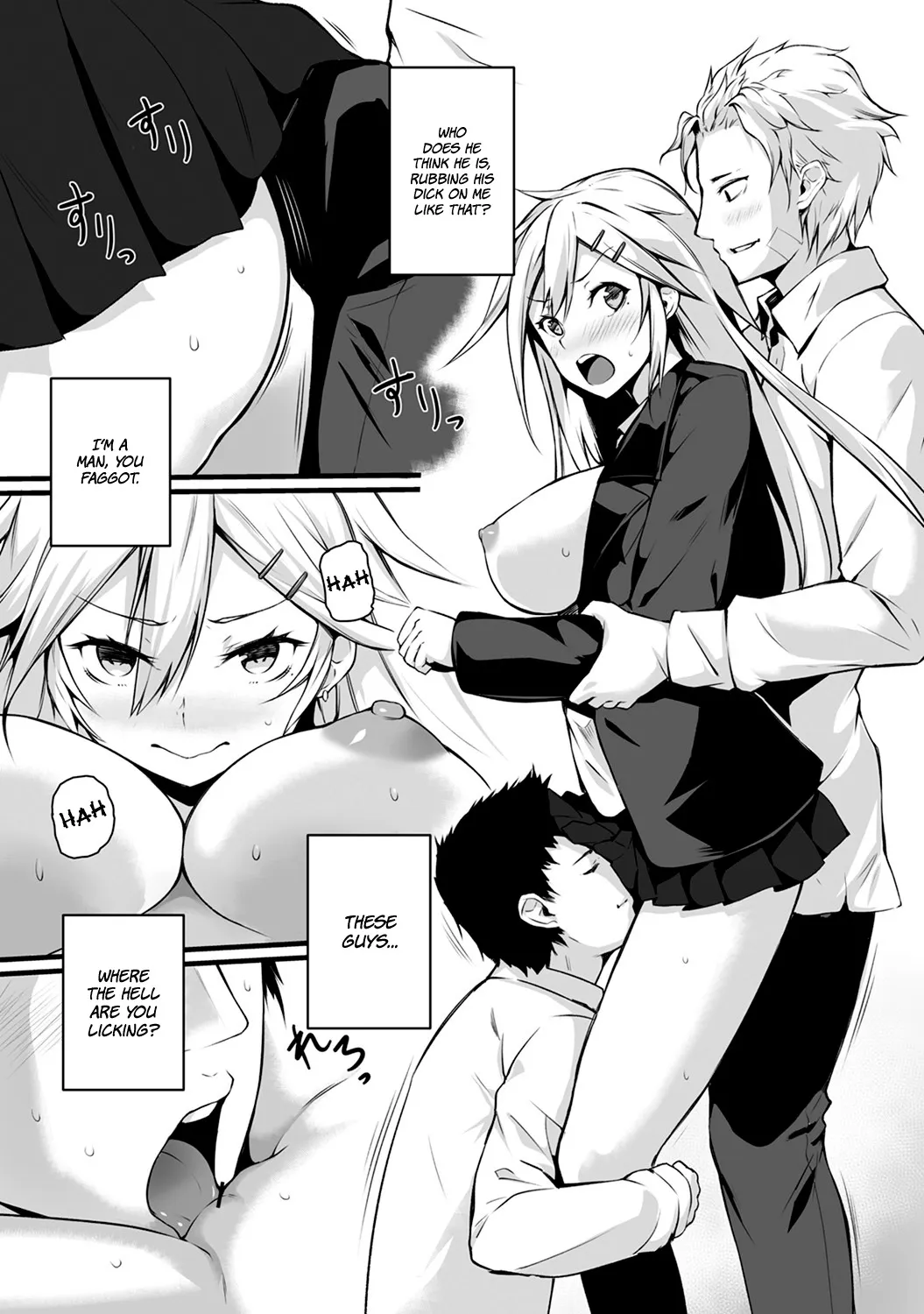 Ore wa Kyou kara Cinderella Aite wa Otoko. Ore wa Onna!? Ch. 1 16