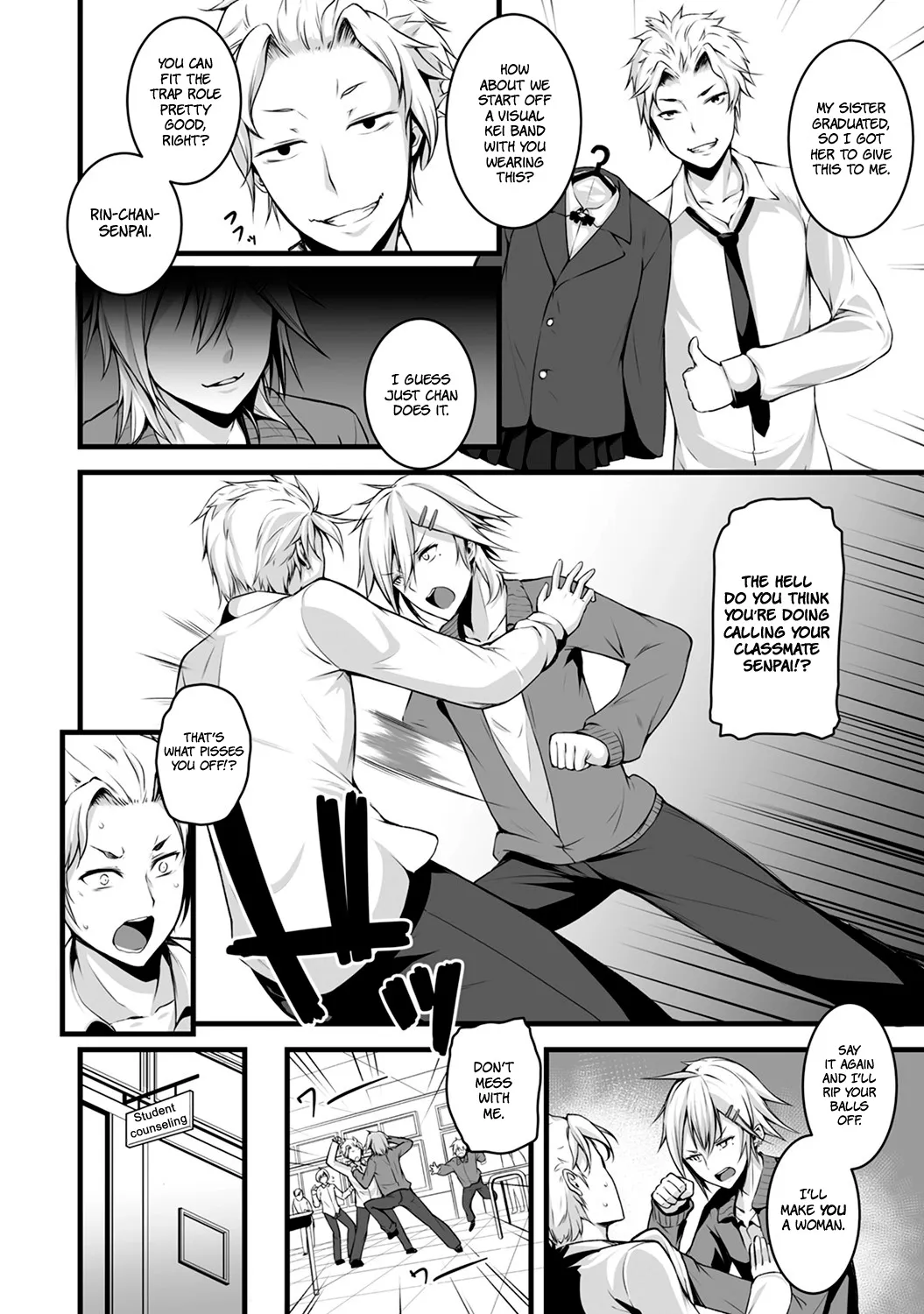 Ore wa Kyou kara Cinderella Aite wa Otoko. Ore wa Onna!? Ch. 1 3