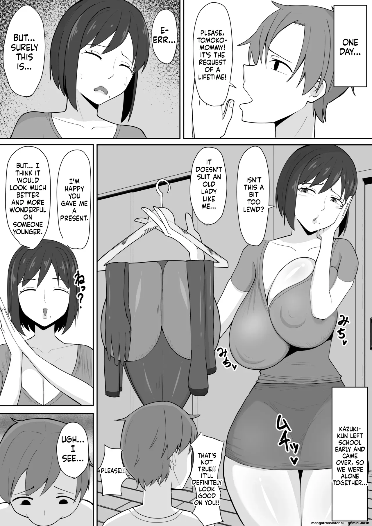 Oshi ni Yowai Mama 10