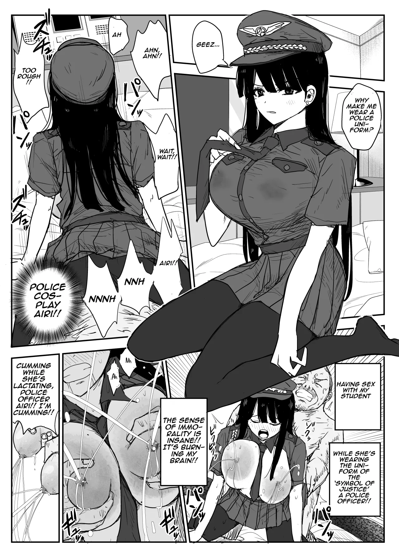 Oshiego Kiss Hame Nikki 2 Iyagaru Oshiego ni Sukumizu Kisete Oppai Nyuurin Shaburimakuru 91