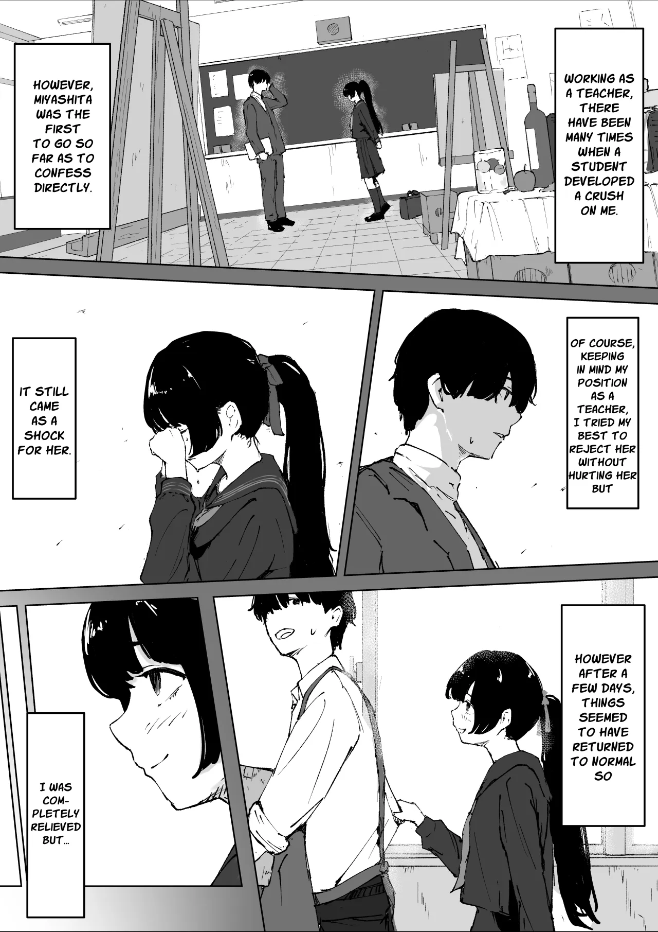 Oshiego no Menhera ni Nerawareta Kyoushi 4