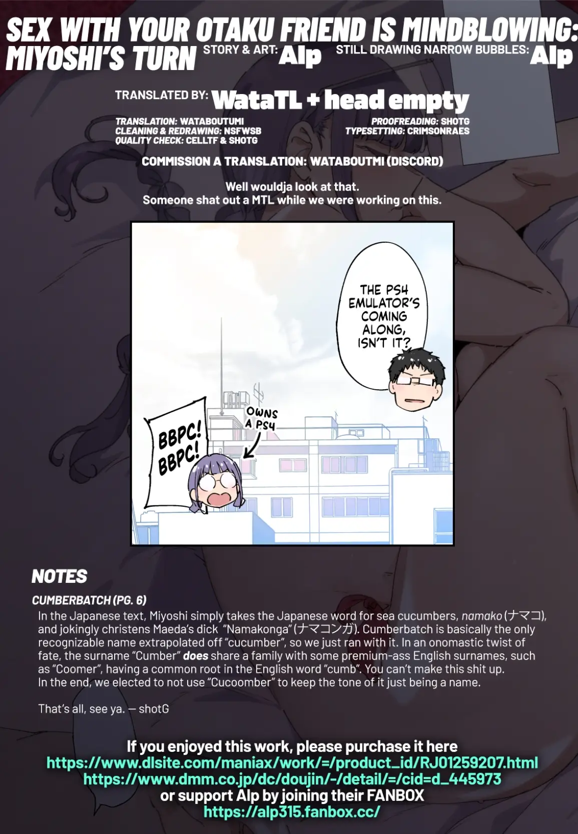 Otaku Tomodachi to no Sex wa Saikou ni Kimochi Ii -side Miyoshi- - Decensored 24