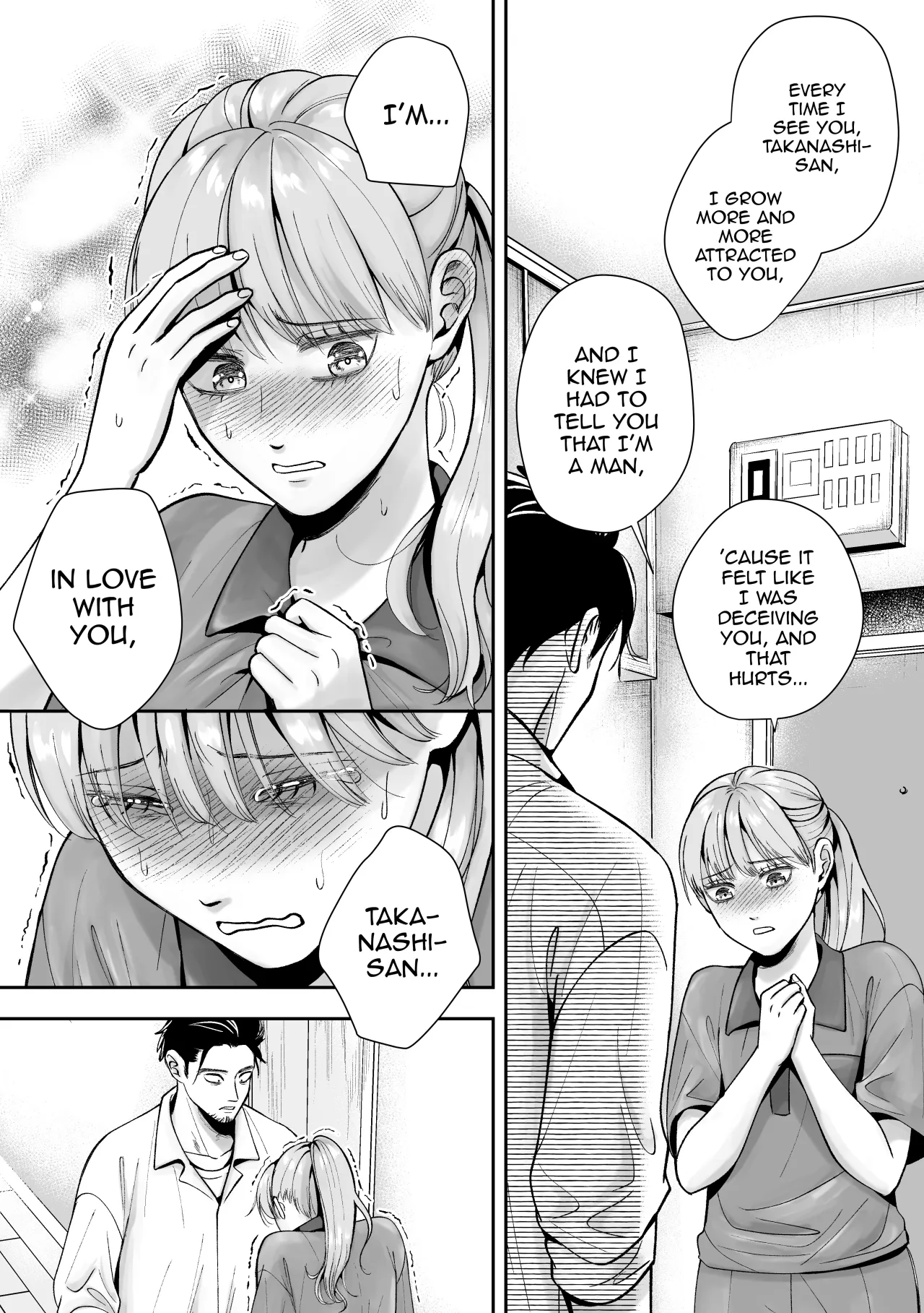 Otoko no Ko otodokeshimasu! ~Itsumo kuru Haitatsuin-san ga masaka no Otoko no Ko dattakedo mayowazu hameta~ 15