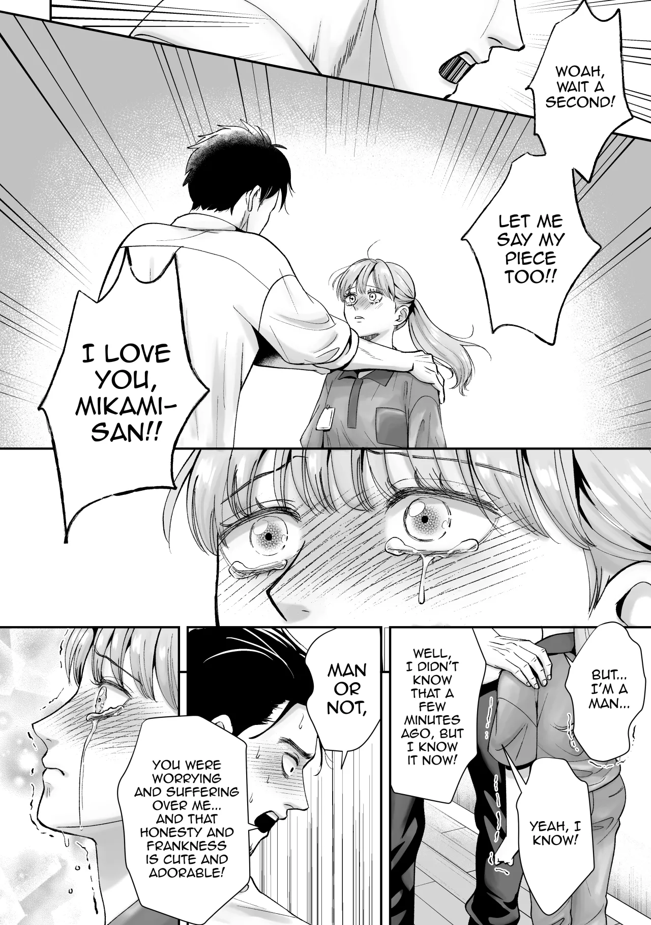 Otoko no Ko otodokeshimasu! ~Itsumo kuru Haitatsuin-san ga masaka no Otoko no Ko dattakedo mayowazu hameta~ 16