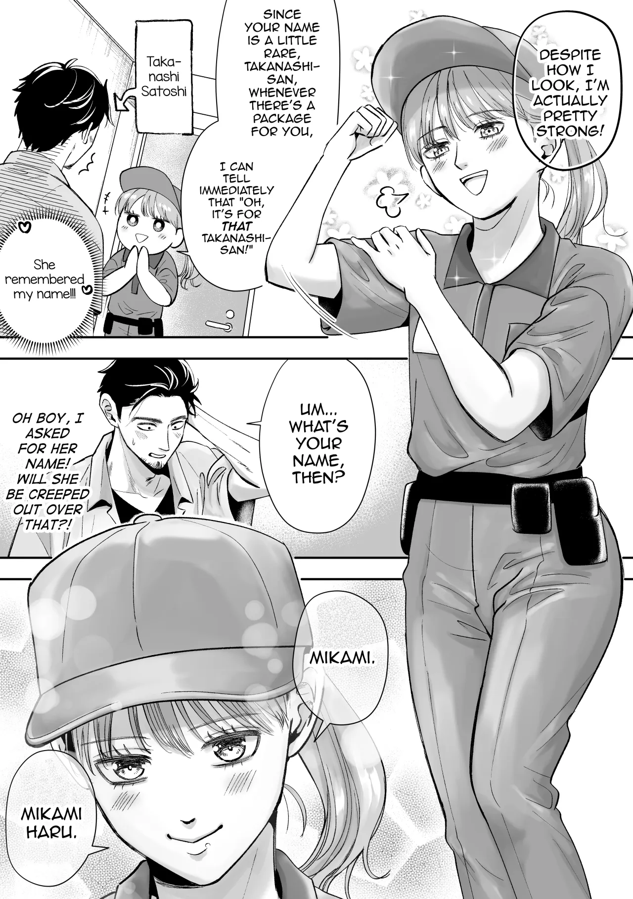 Otoko no Ko otodokeshimasu! ~Itsumo kuru Haitatsuin-san ga masaka no Otoko no Ko dattakedo mayowazu hameta~ 8