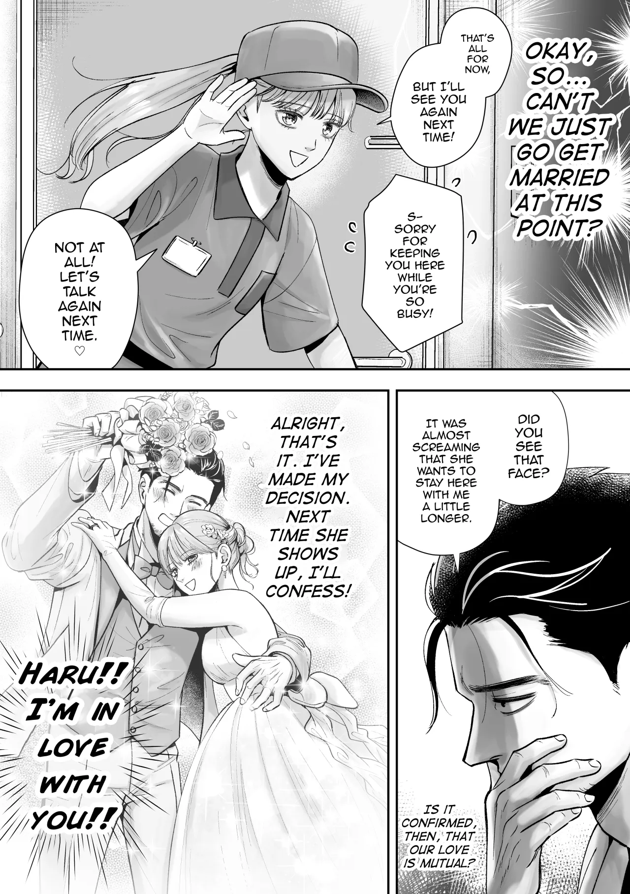 Otoko no Ko otodokeshimasu! ~Itsumo kuru Haitatsuin-san ga masaka no Otoko no Ko dattakedo mayowazu hameta~ 10