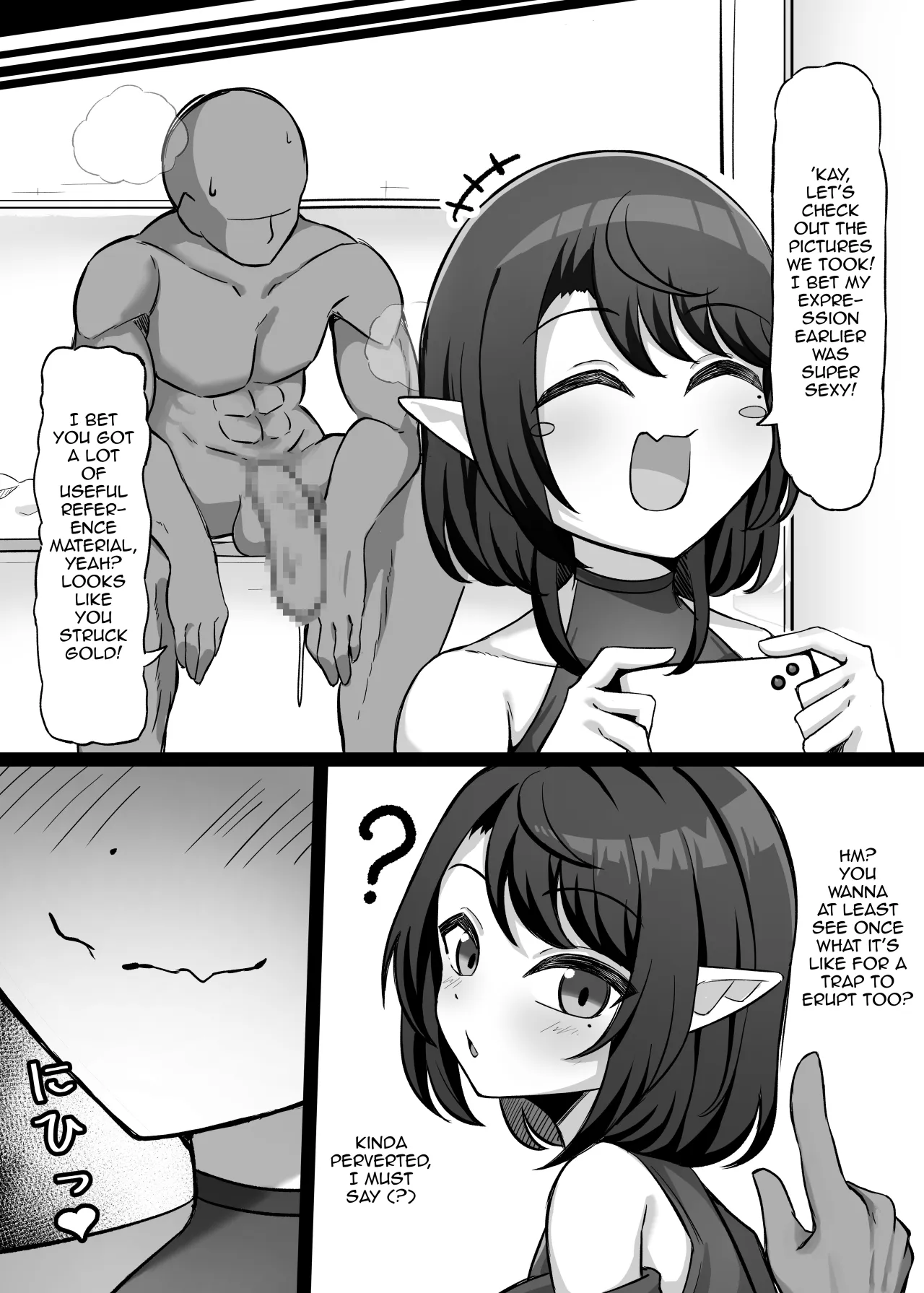 Otokonoko Eshi ga Mizukara Ero Manga no Sozai ni Naru Koto 13