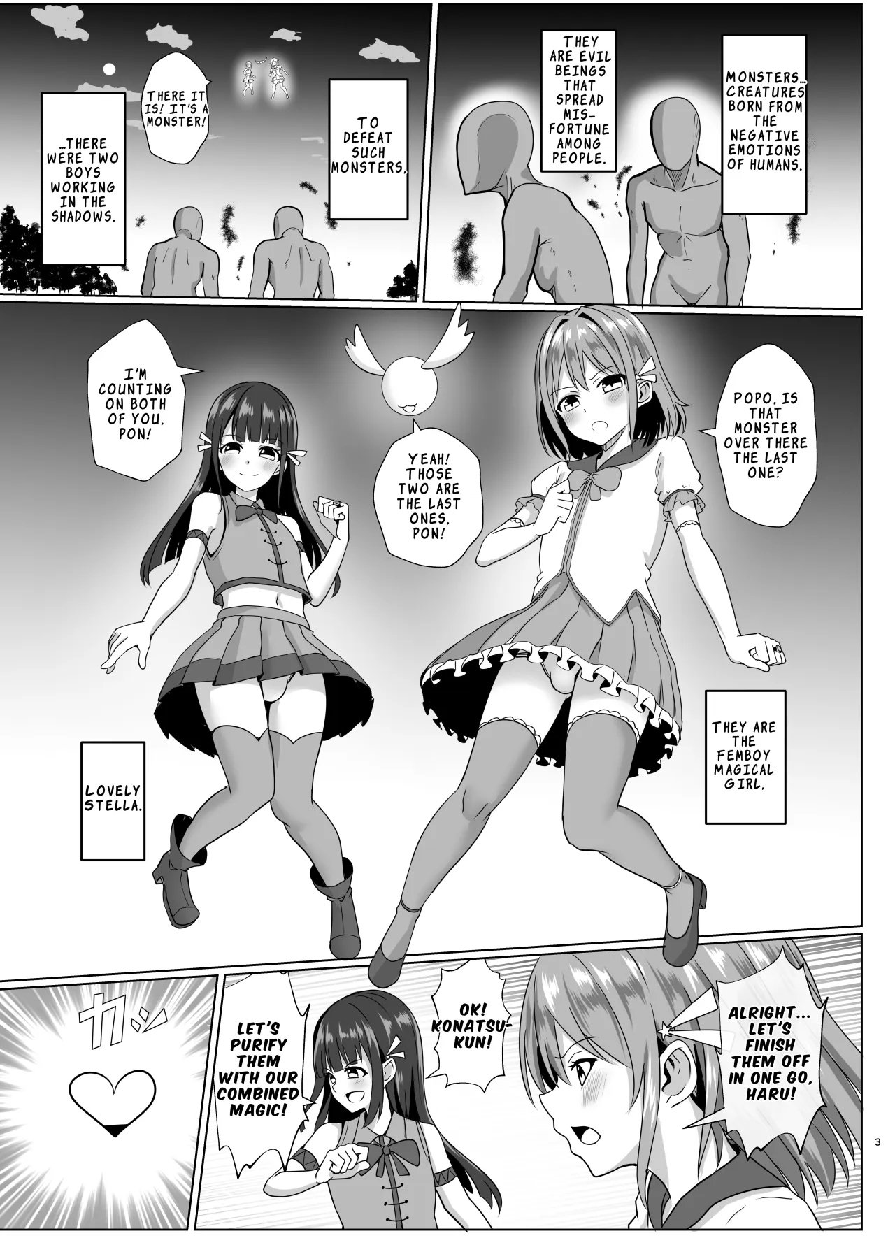 Otokonoko Mahou Shoujo no Ecchi na Maryoku Hokyuu 2