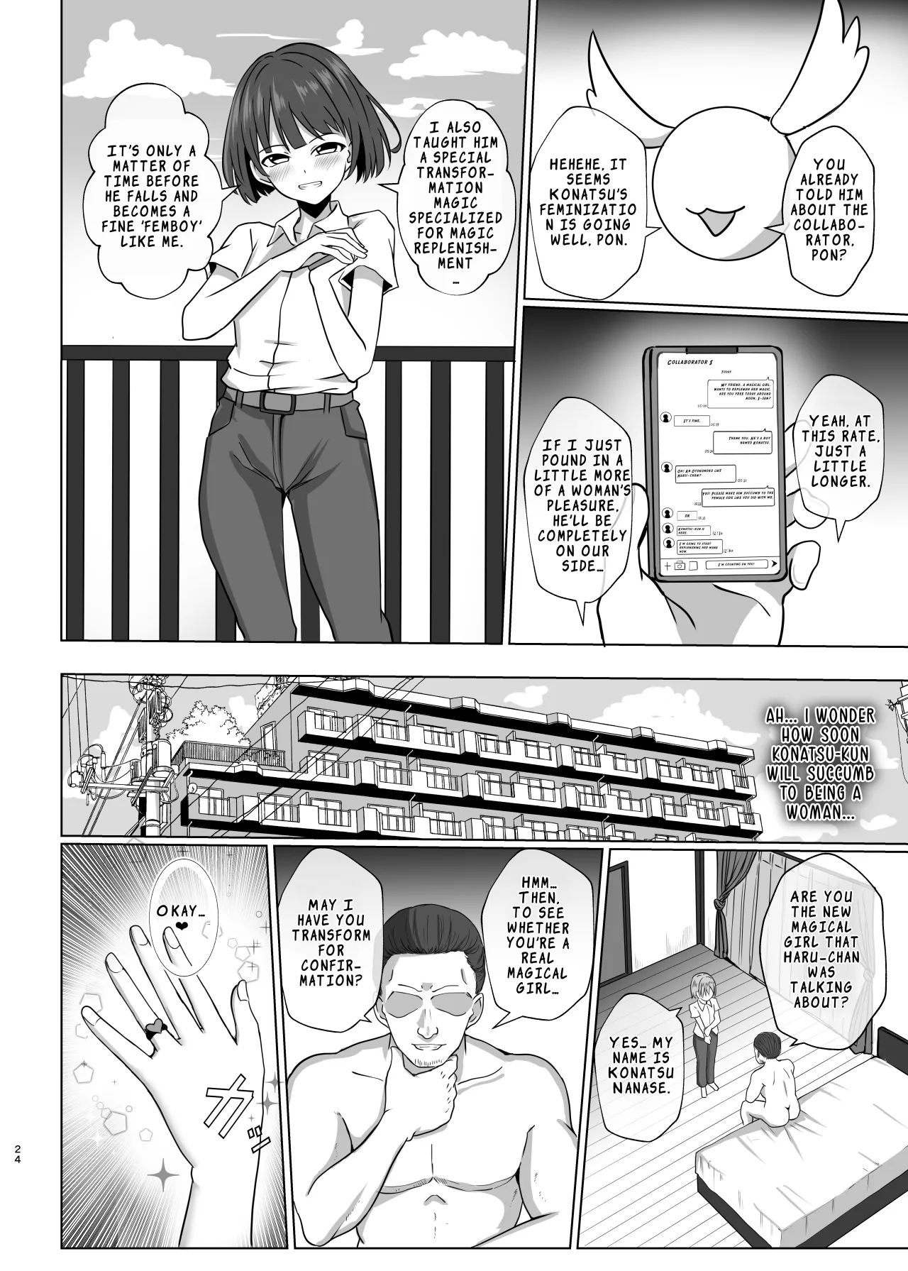 Otokonoko Mahou Shoujo no Ecchi na Maryoku Hokyuu 23