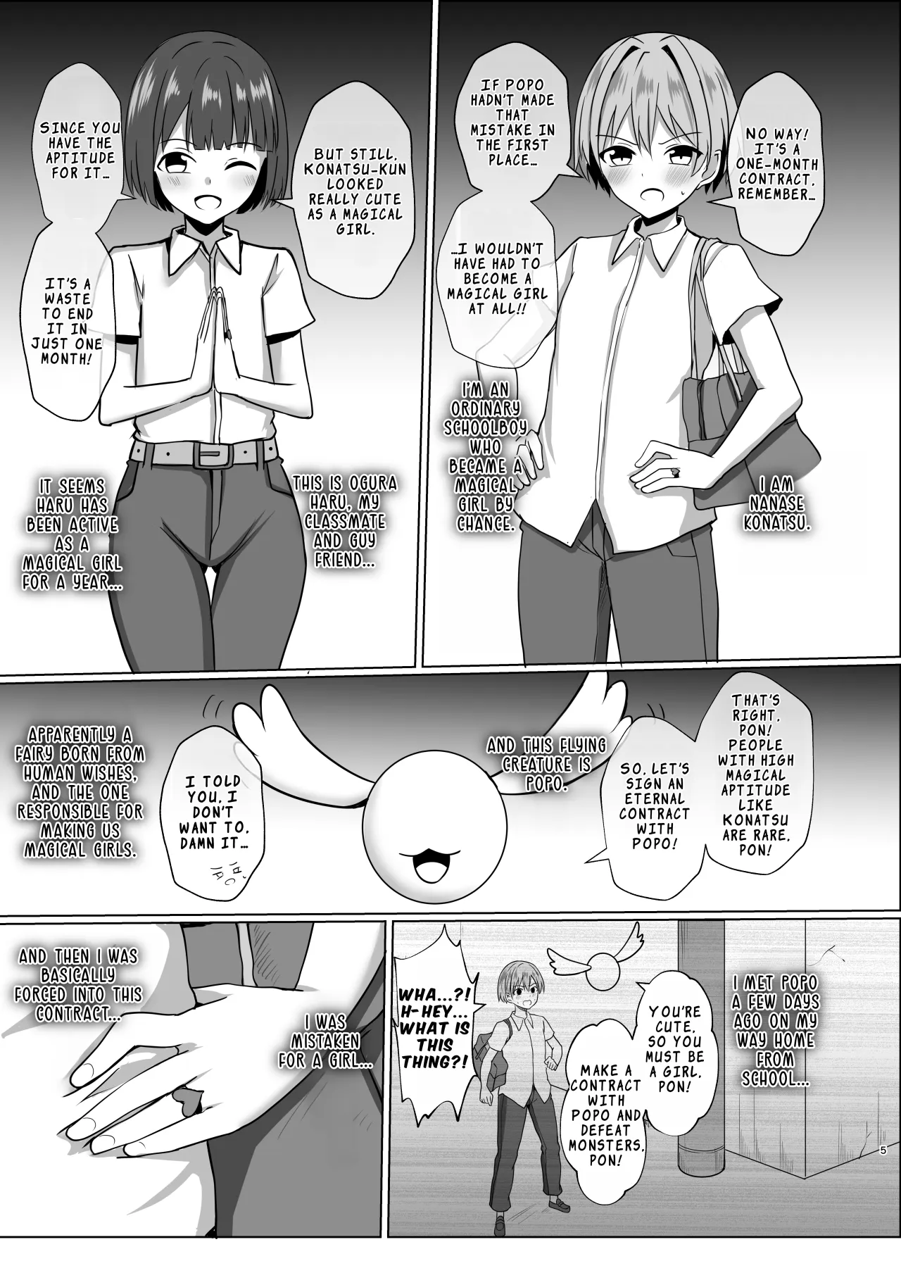 Otokonoko Mahou Shoujo no Ecchi na Maryoku Hokyuu 4