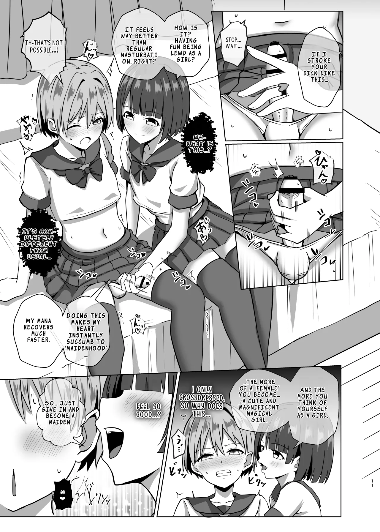 Otokonoko Mahou Shoujo no Ecchi na Maryoku Hokyuu 10
