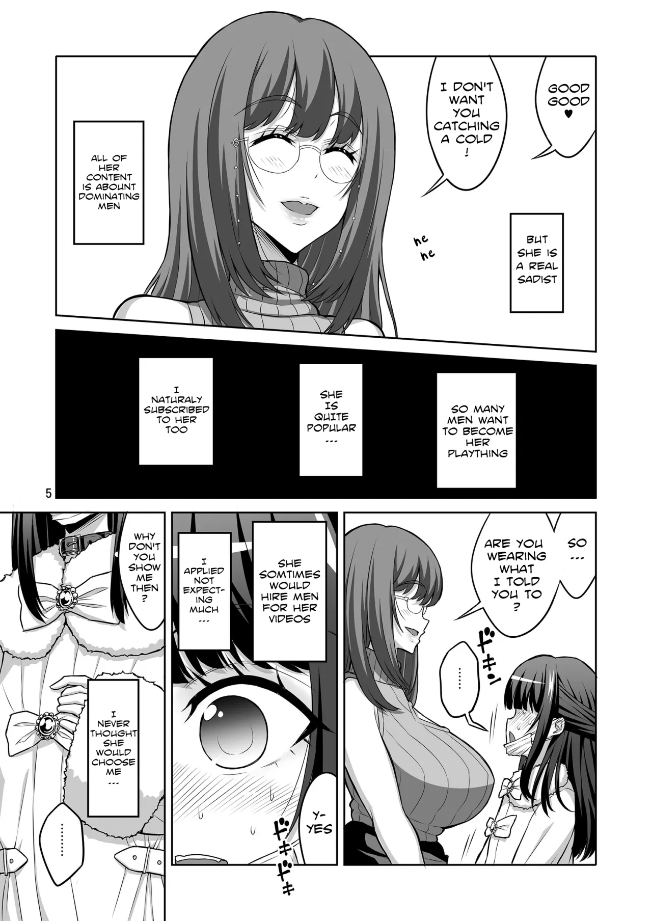 Otokonoko Musume wa Futanari Onee-san ni Kanri Saretai 4
