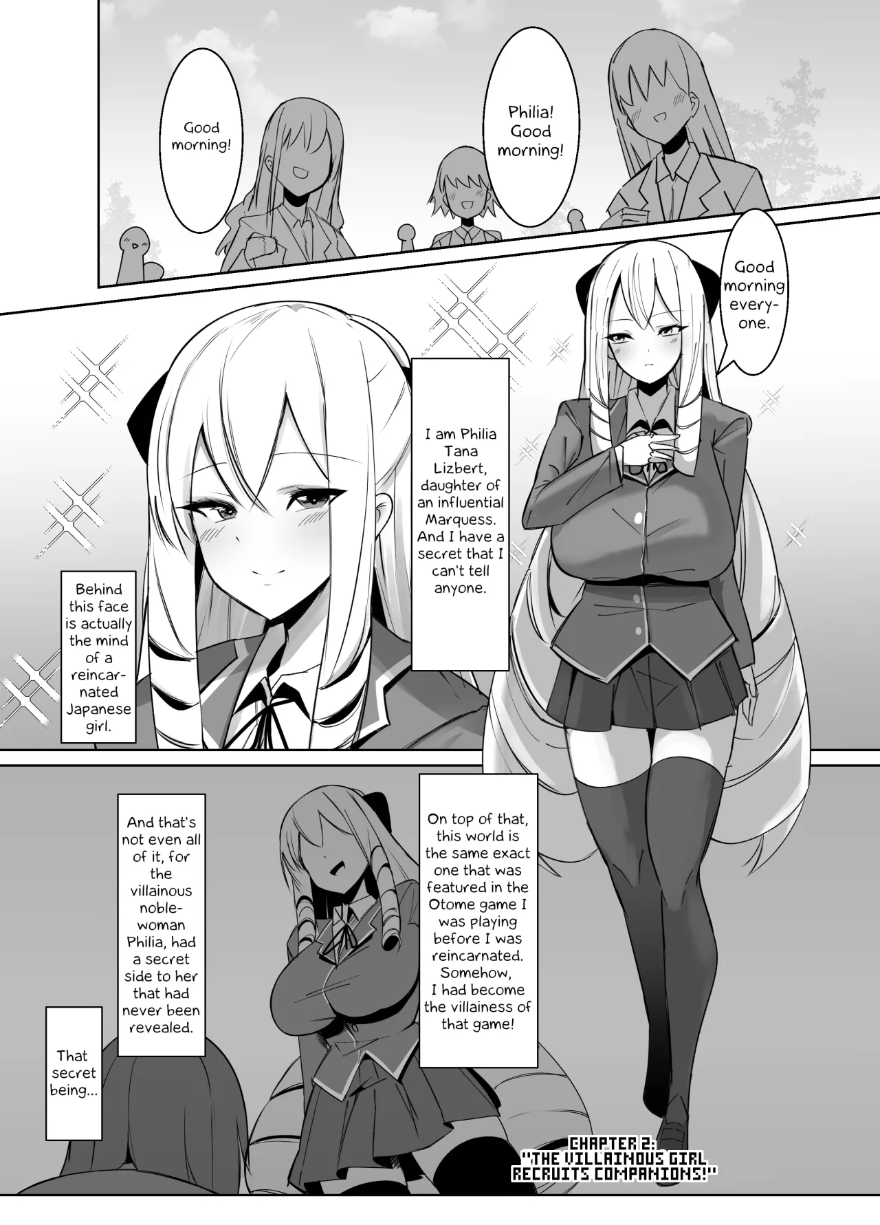 Otome Game no Akuyaku Reijou ni Tensei Shitara Ura Settei de Futanari deshita ~Ch. 2~ - Decensored 2