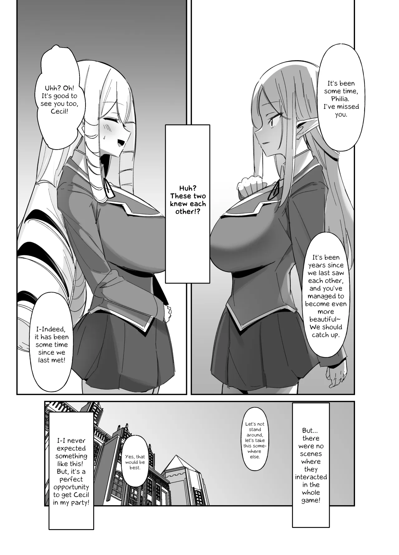Otome Game no Akuyaku Reijou ni Tensei Shitara Ura Settei de Futanari deshita ~Ch. 2~ - Decensored 16