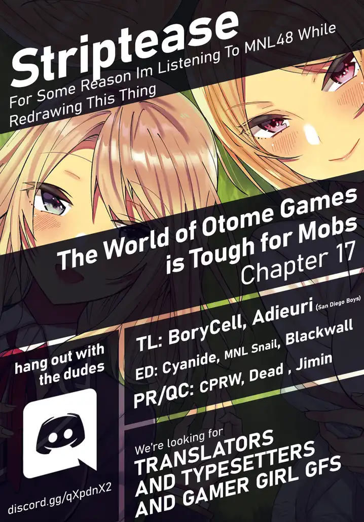 Otome Game Sekai wa Mob ni Kibishii Sekai desu 1