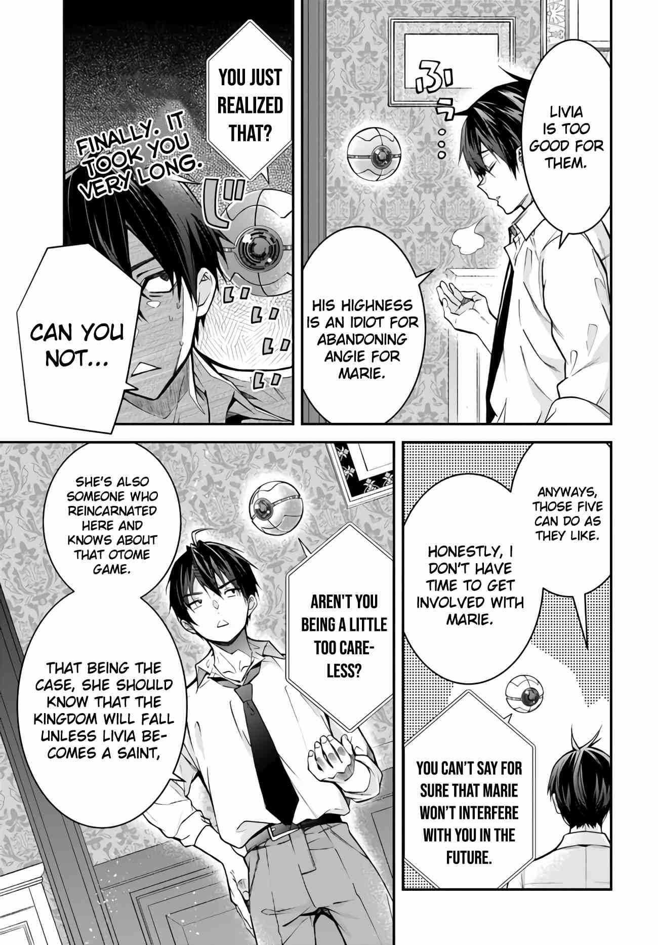 Otome Game Sekai wa Mob ni Kibishii Sekai desu 19
