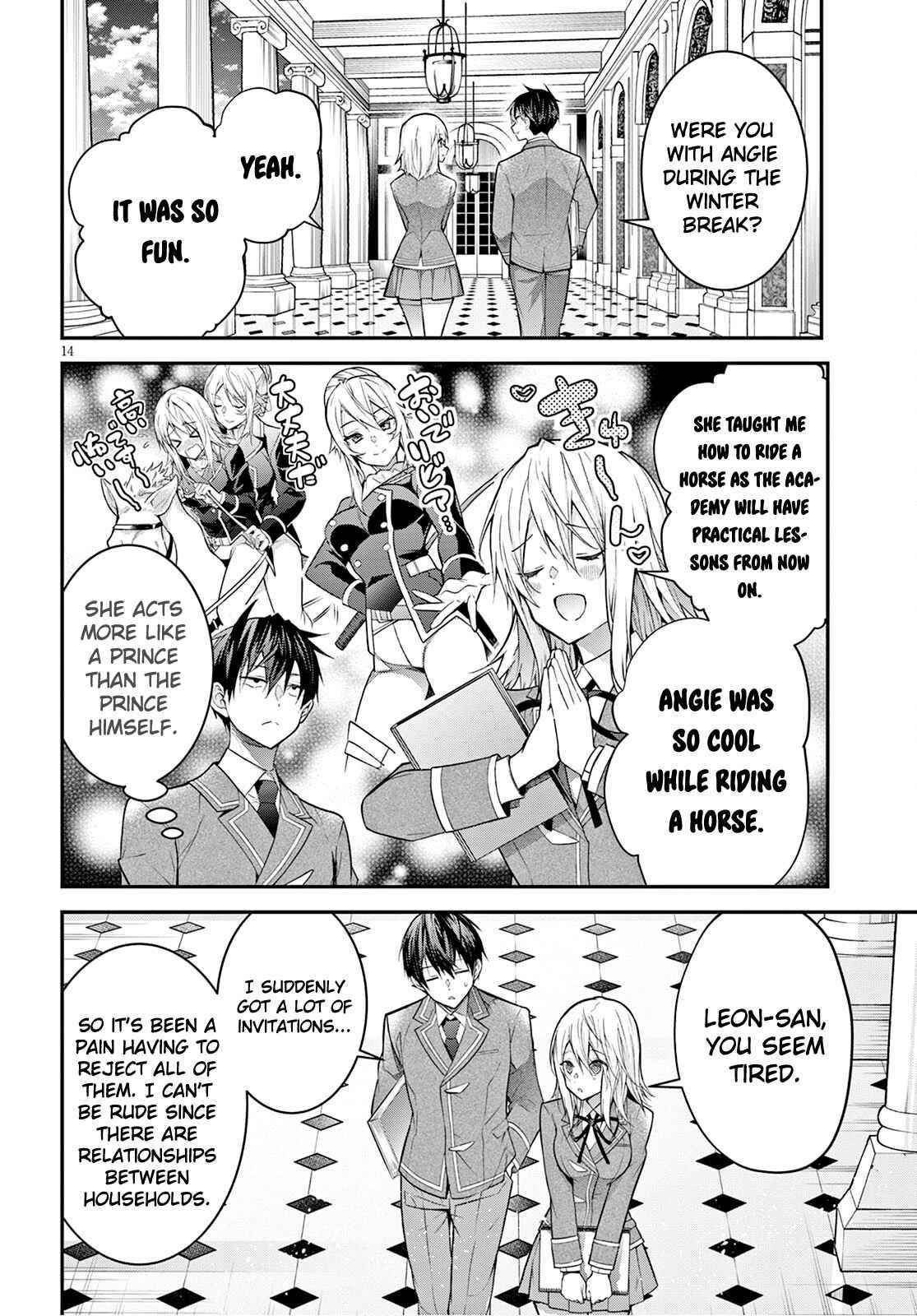 Otome Game Sekai wa Mob ni Kibishii Sekai desu 14
