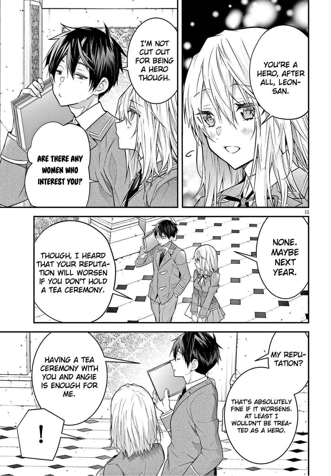 Otome Game Sekai wa Mob ni Kibishii Sekai desu 15