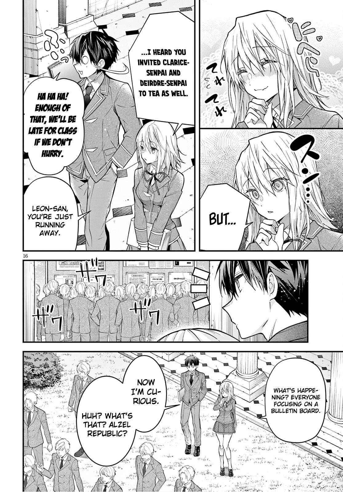 Otome Game Sekai wa Mob ni Kibishii Sekai desu 16