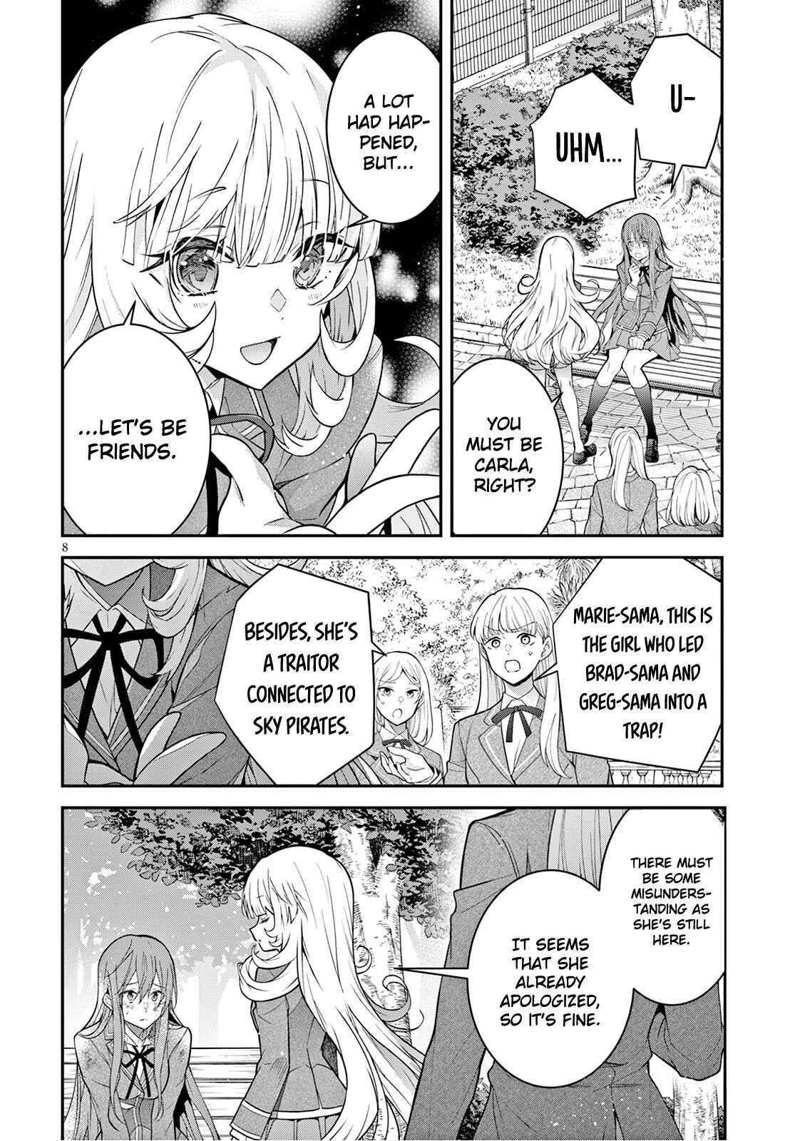 Otome Game Sekai wa Mob ni Kibishii Sekai desu 8