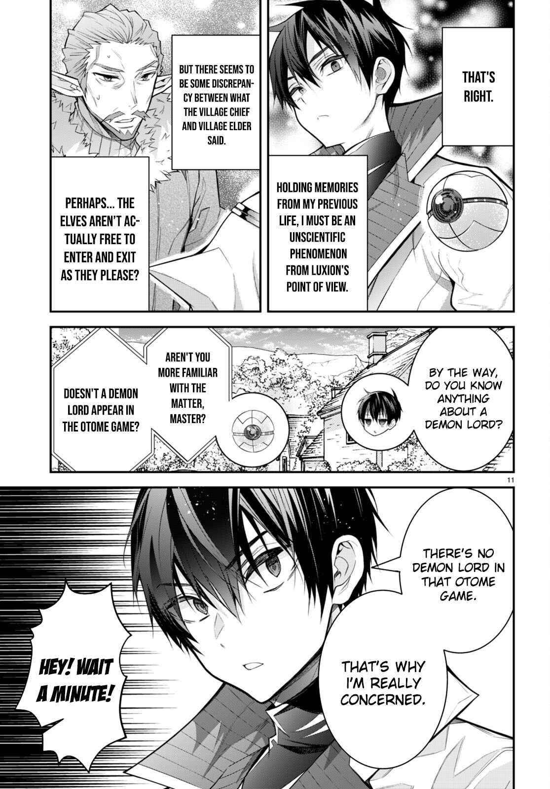 Otome Game Sekai wa Mob ni Kibishii Sekai desu 11