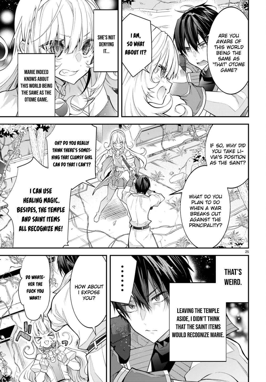 Otome Game Sekai wa Mob ni Kibishii Sekai desu 25