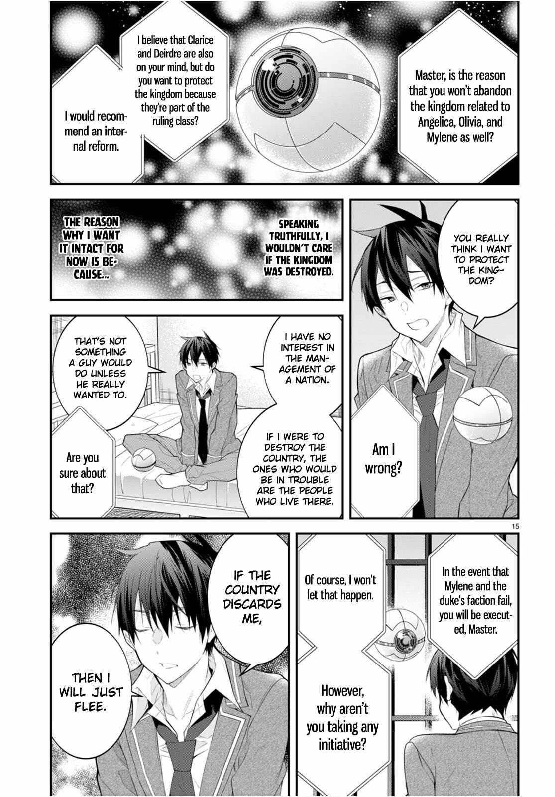 Otome Game Sekai wa Mob ni Kibishii Sekai desu 15