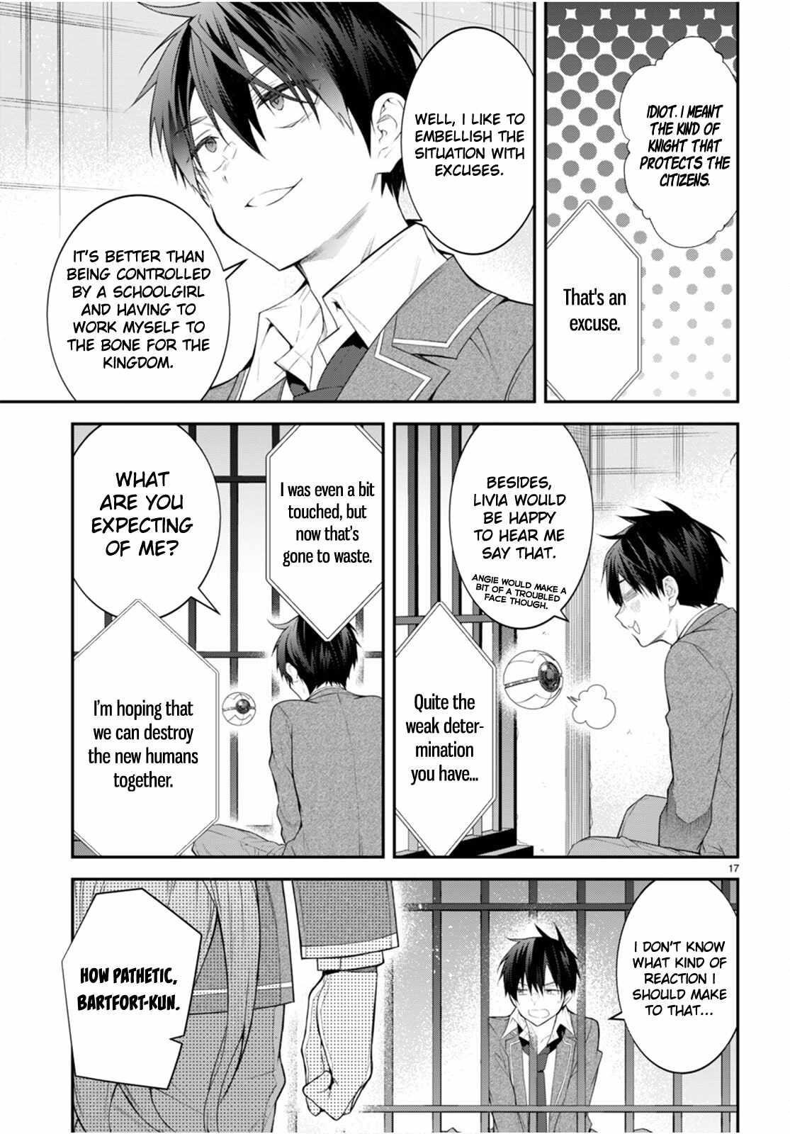 Otome Game Sekai wa Mob ni Kibishii Sekai desu 17