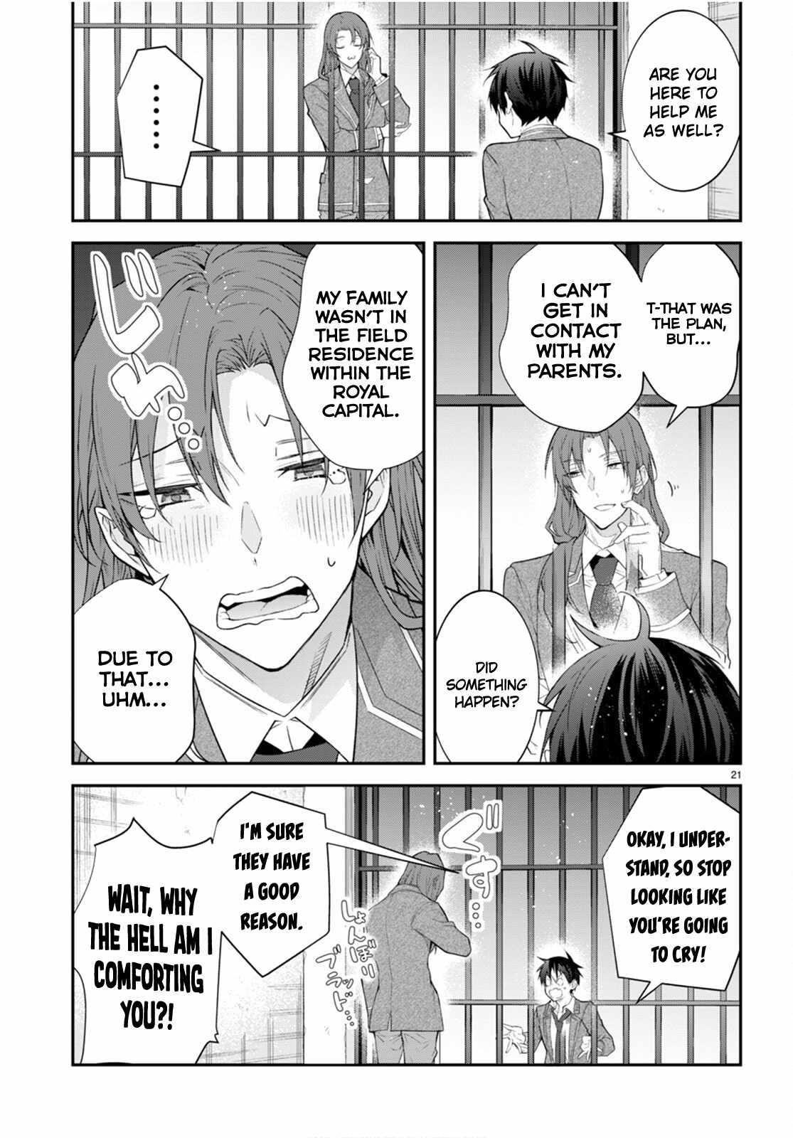 Otome Game Sekai wa Mob ni Kibishii Sekai desu 21