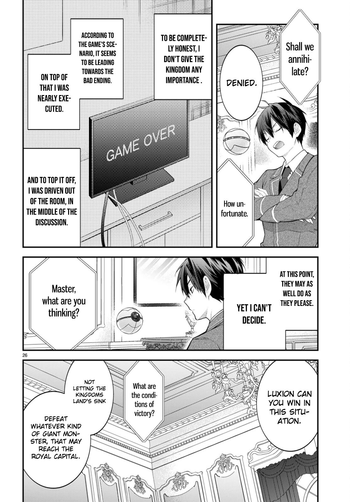 Otome Game Sekai wa Mob ni Kibishii Sekai desu 20