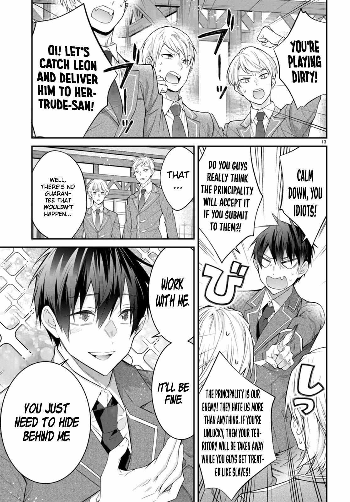 Otome Game Sekai wa Mob ni Kibishii Sekai desu 13