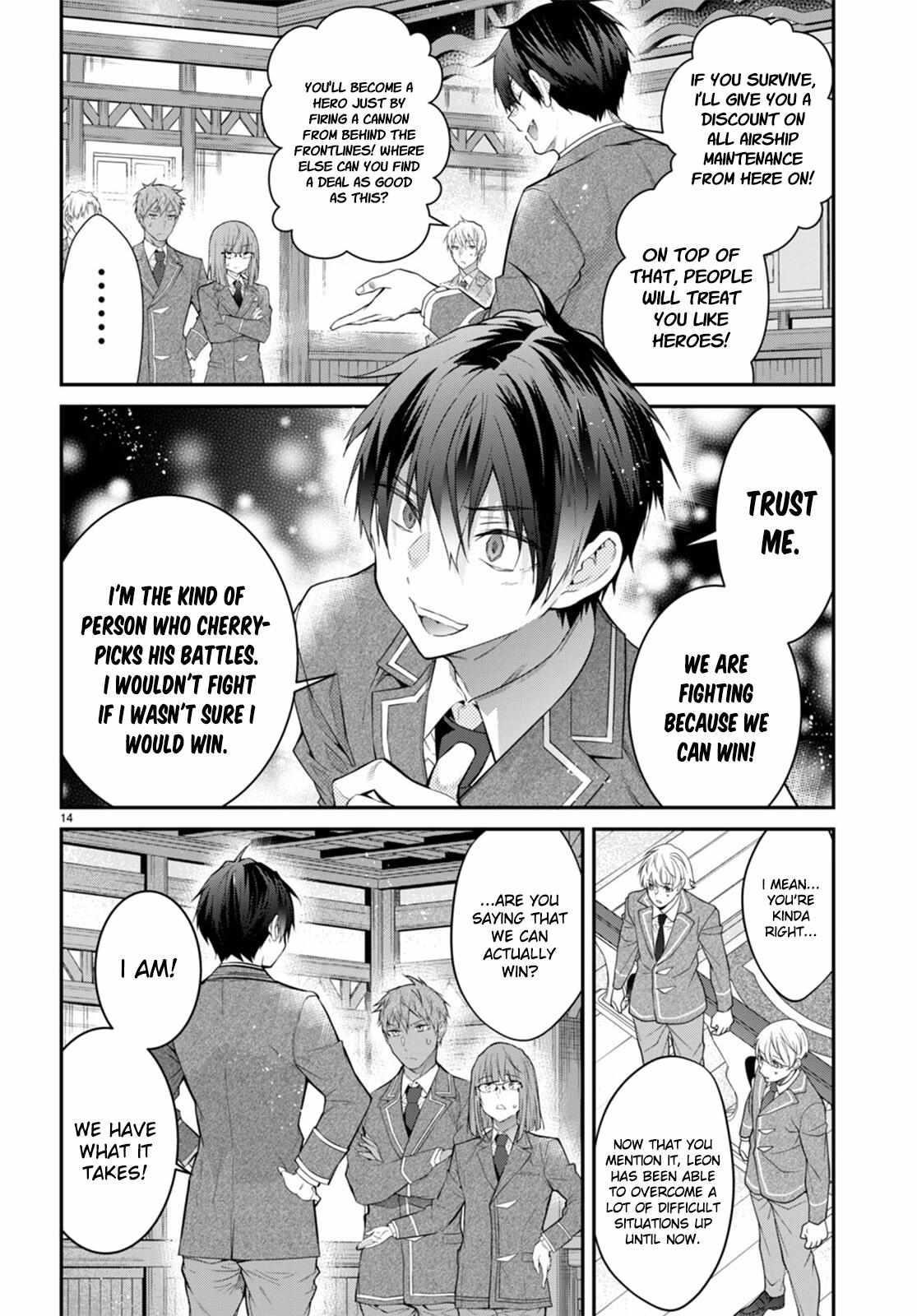 Otome Game Sekai wa Mob ni Kibishii Sekai desu 14