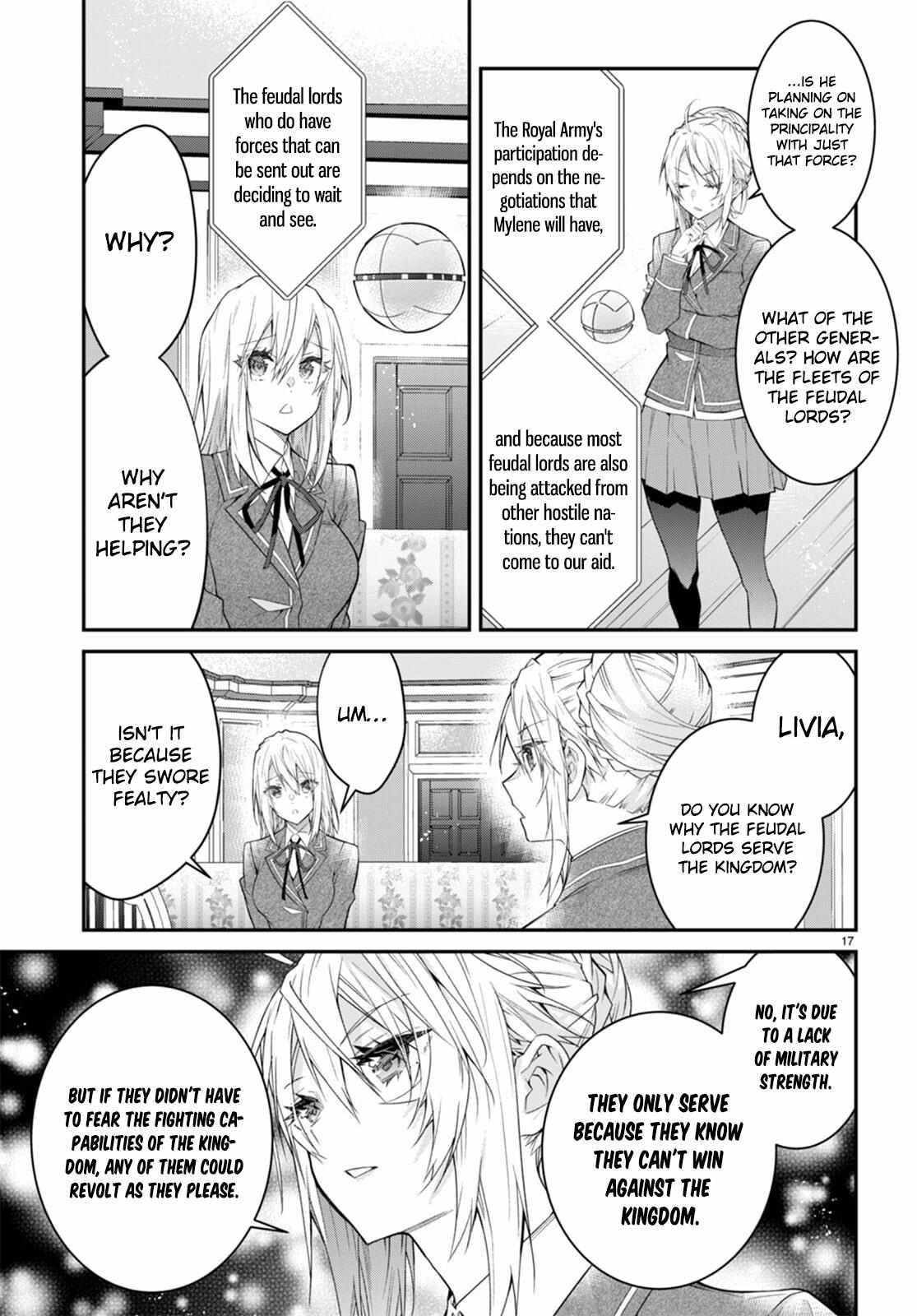 Otome Game Sekai wa Mob ni Kibishii Sekai desu 17