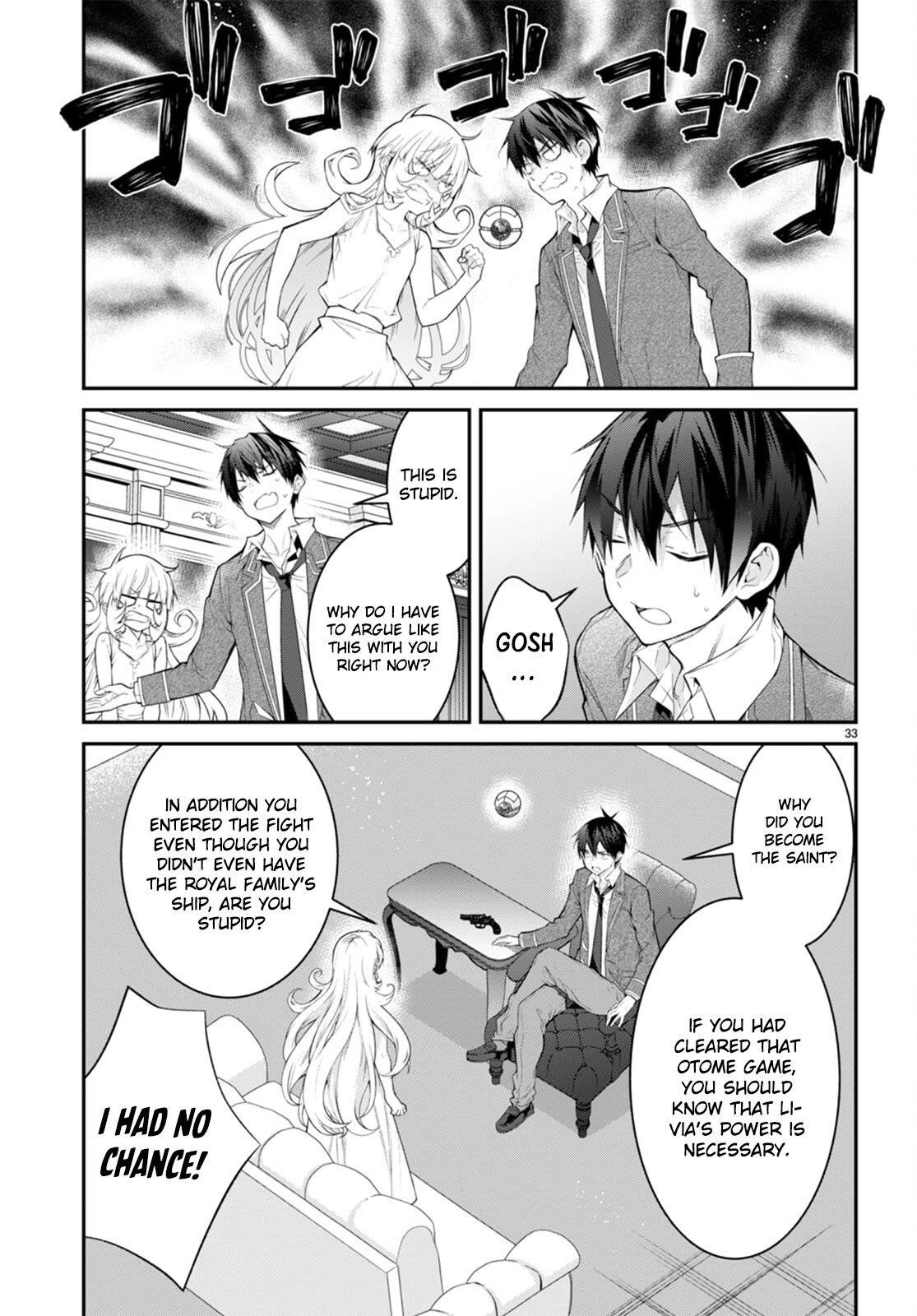 Otome Game Sekai wa Mob ni Kibishii Sekai desu 33