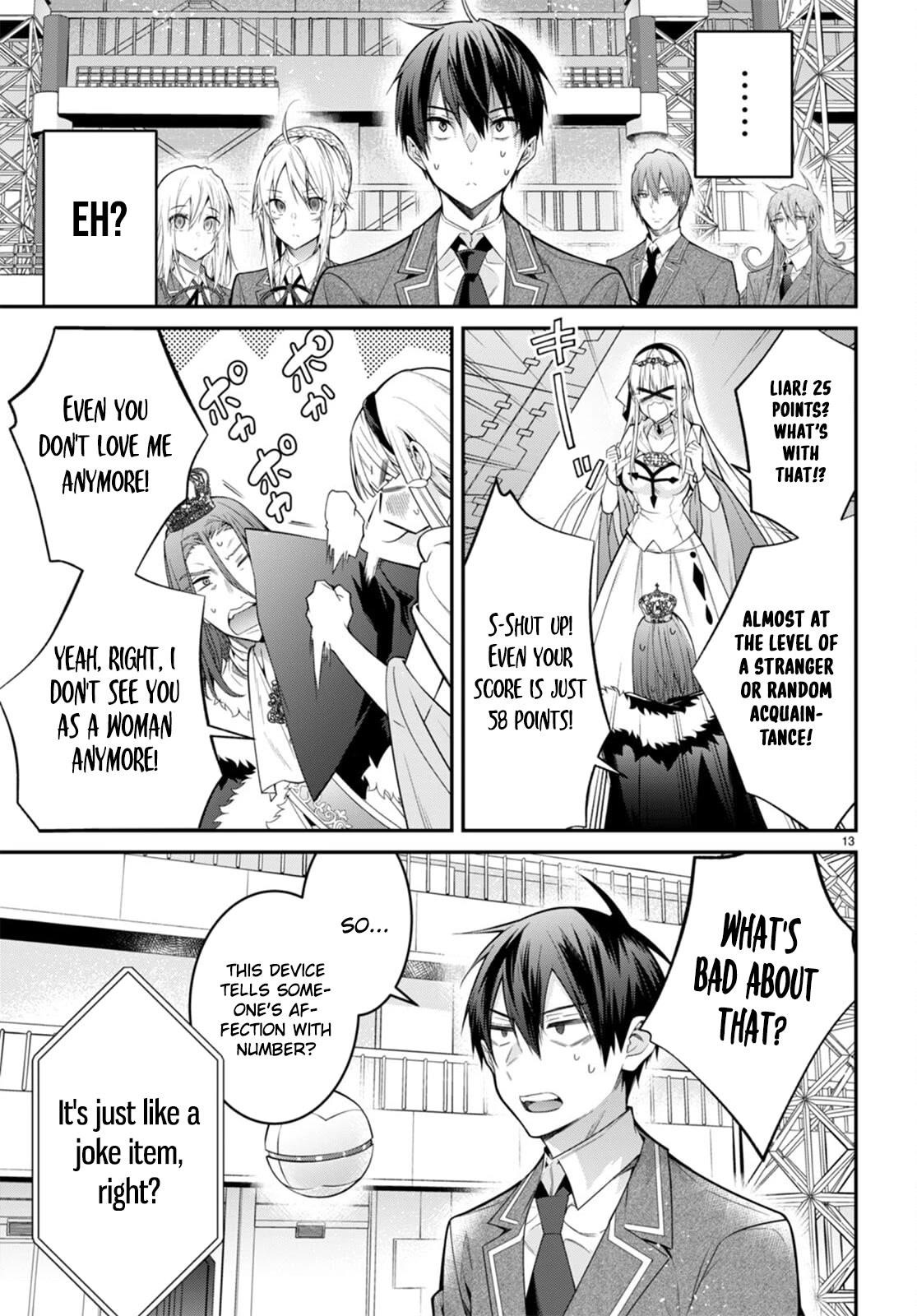 Otome Game Sekai wa Mob ni Kibishii Sekai desu 13