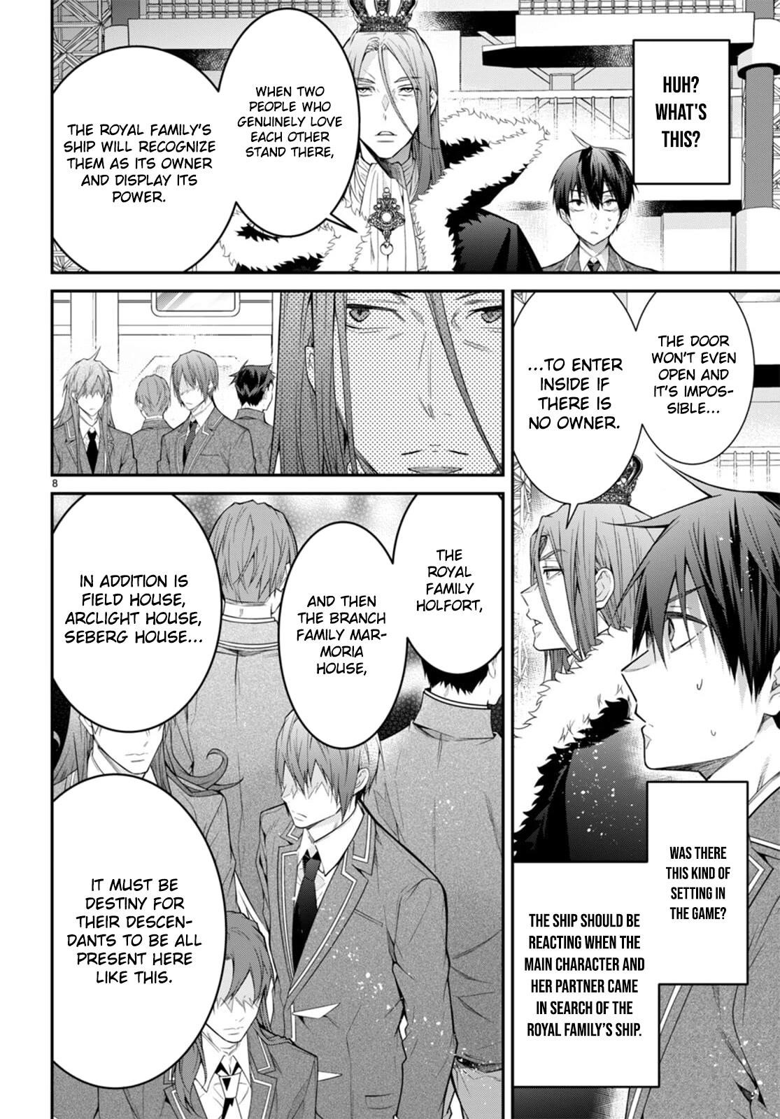 Otome Game Sekai wa Mob ni Kibishii Sekai desu 8