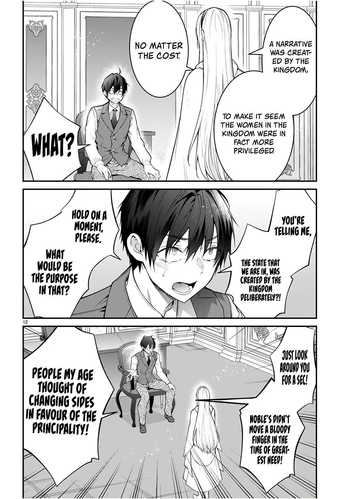Otome Game Sekai wa Mob ni Kibishii Sekai desu 12