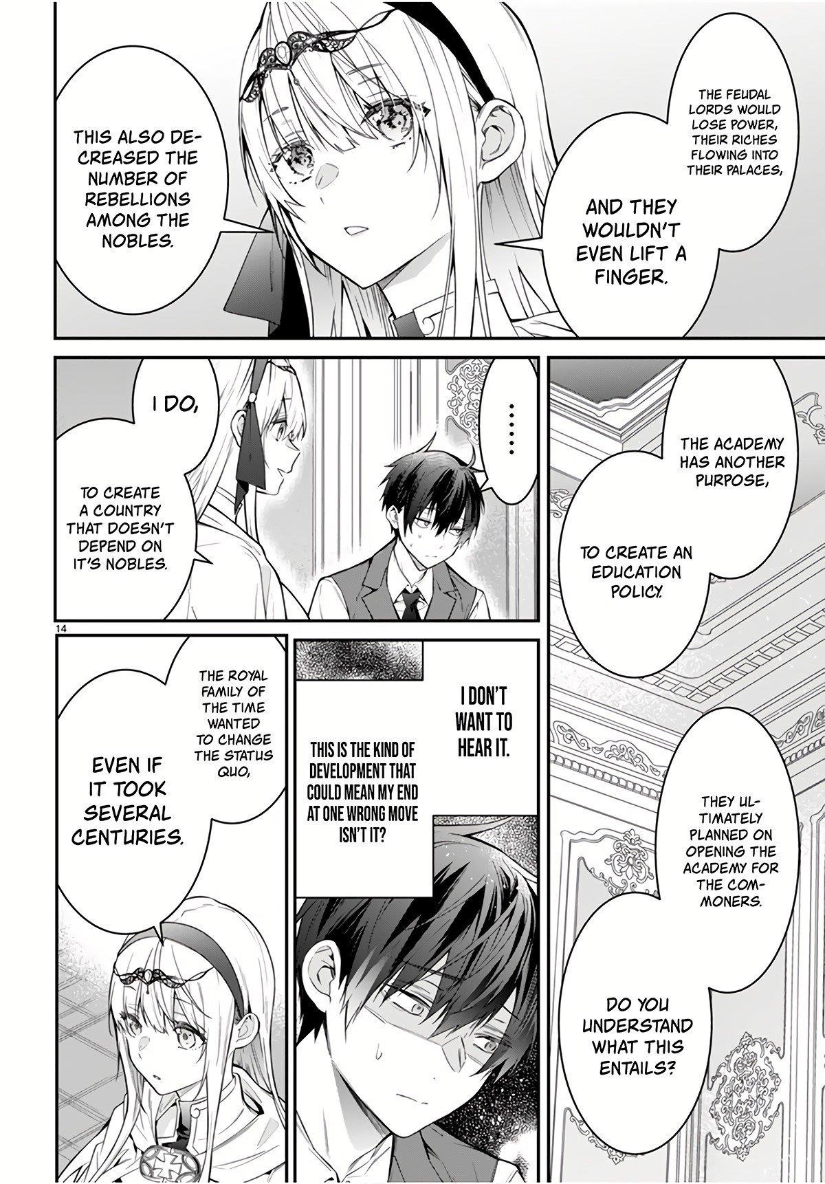 Otome Game Sekai wa Mob ni Kibishii Sekai desu 14