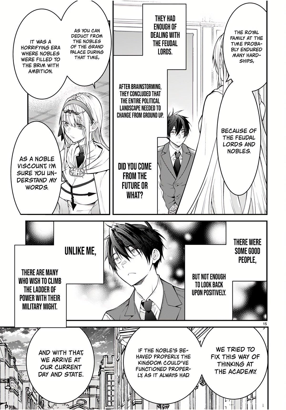 Otome Game Sekai wa Mob ni Kibishii Sekai desu 15