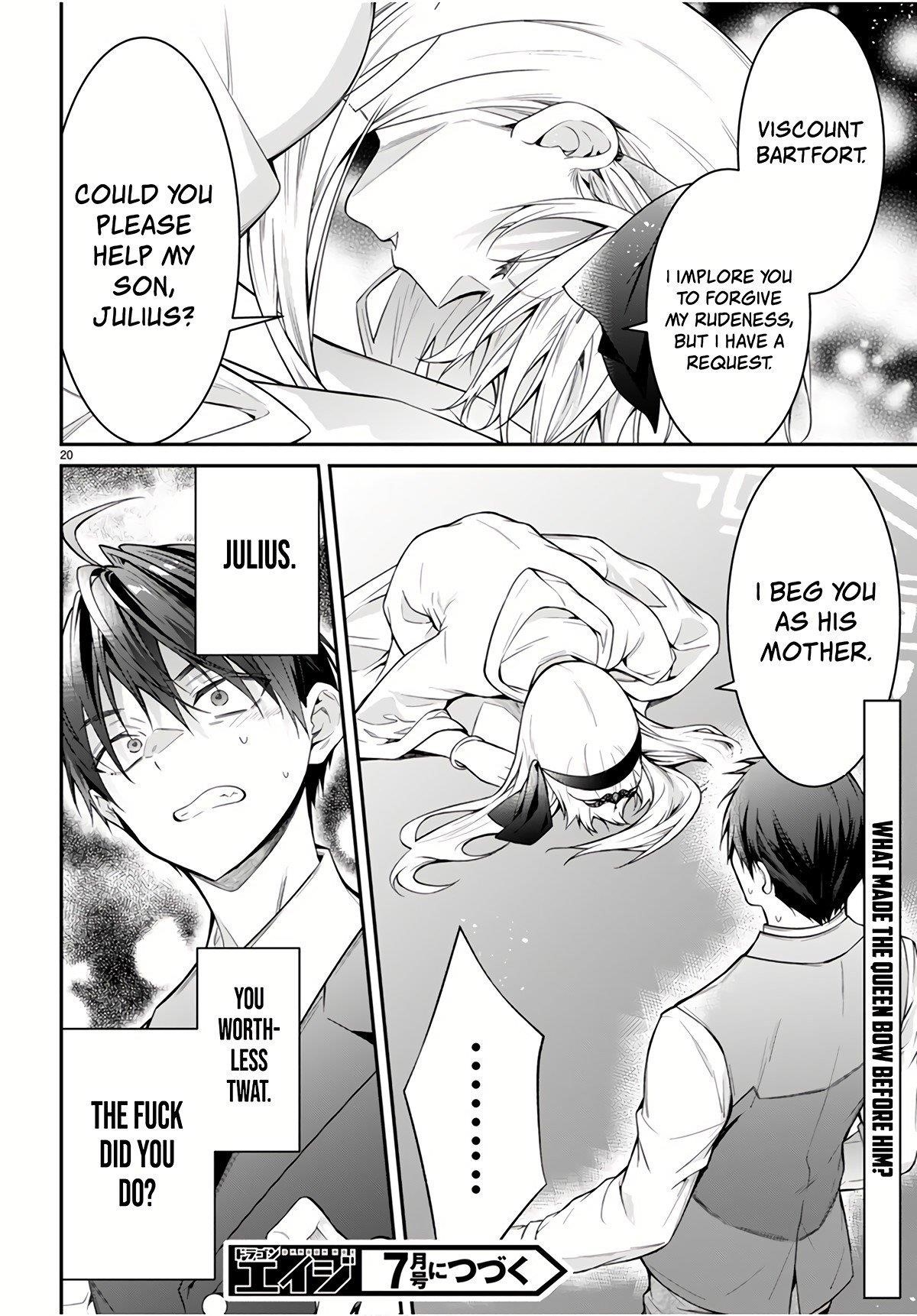 Otome Game Sekai wa Mob ni Kibishii Sekai desu 20