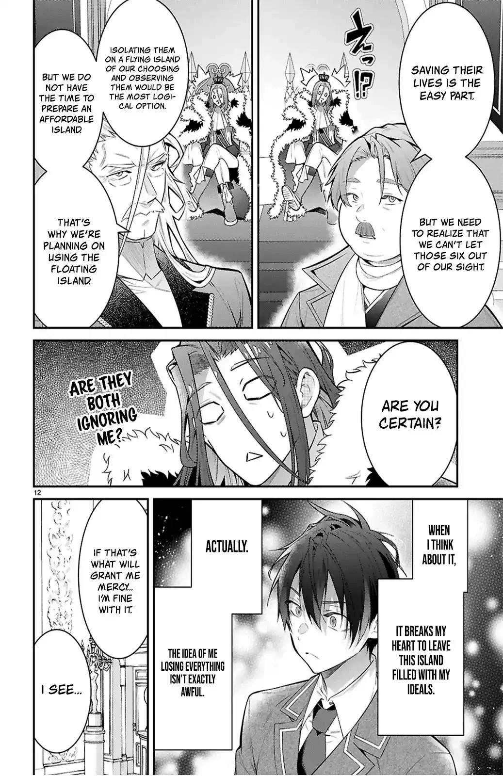 Otome Game Sekai wa Mob ni Kibishii Sekai desu 12