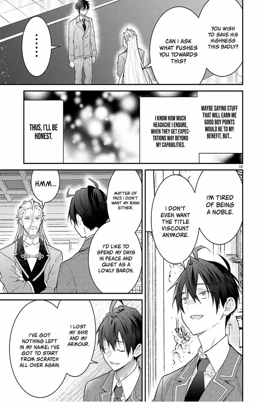 Otome Game Sekai wa Mob ni Kibishii Sekai desu 13