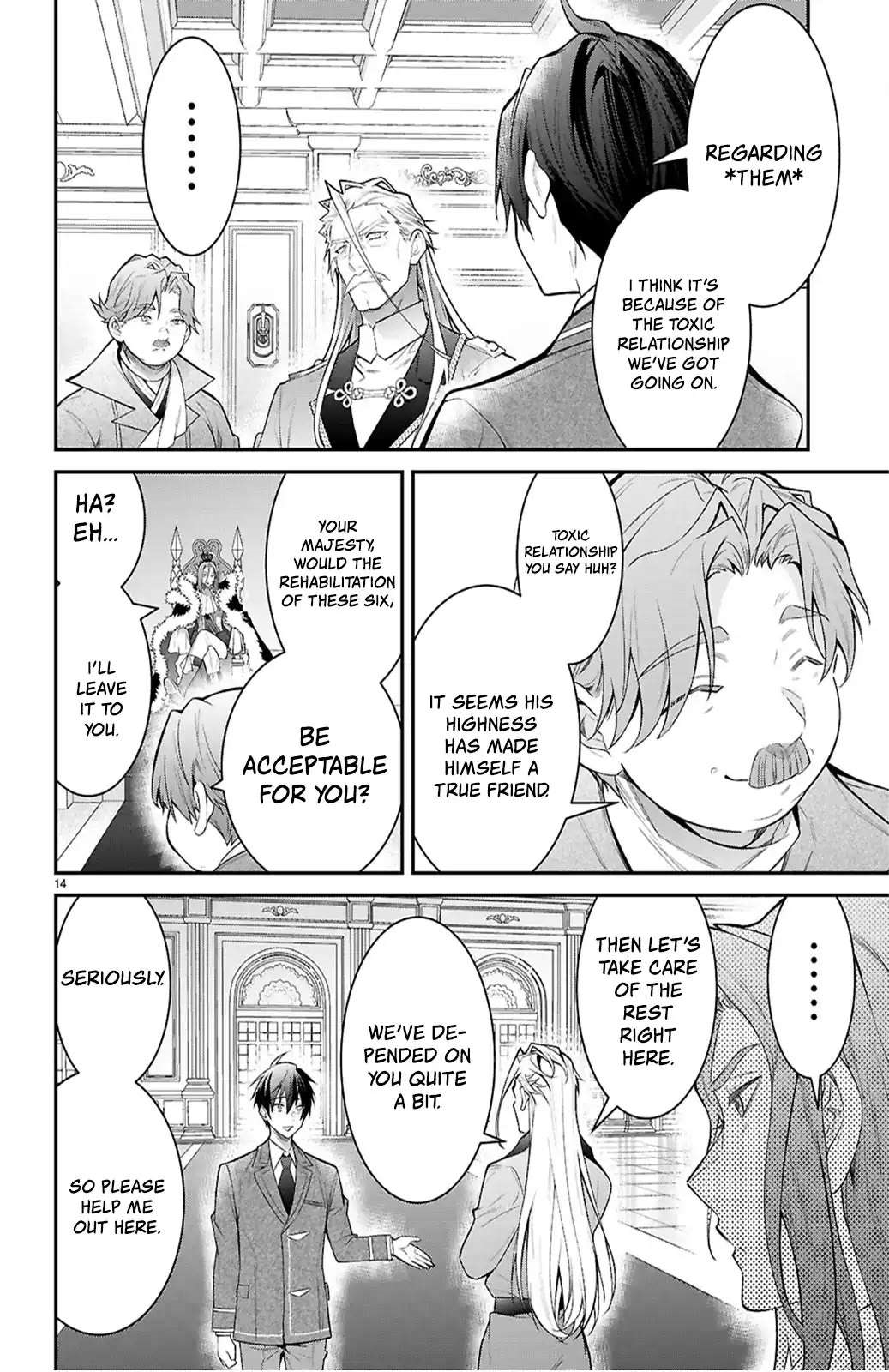 Otome Game Sekai wa Mob ni Kibishii Sekai desu 14