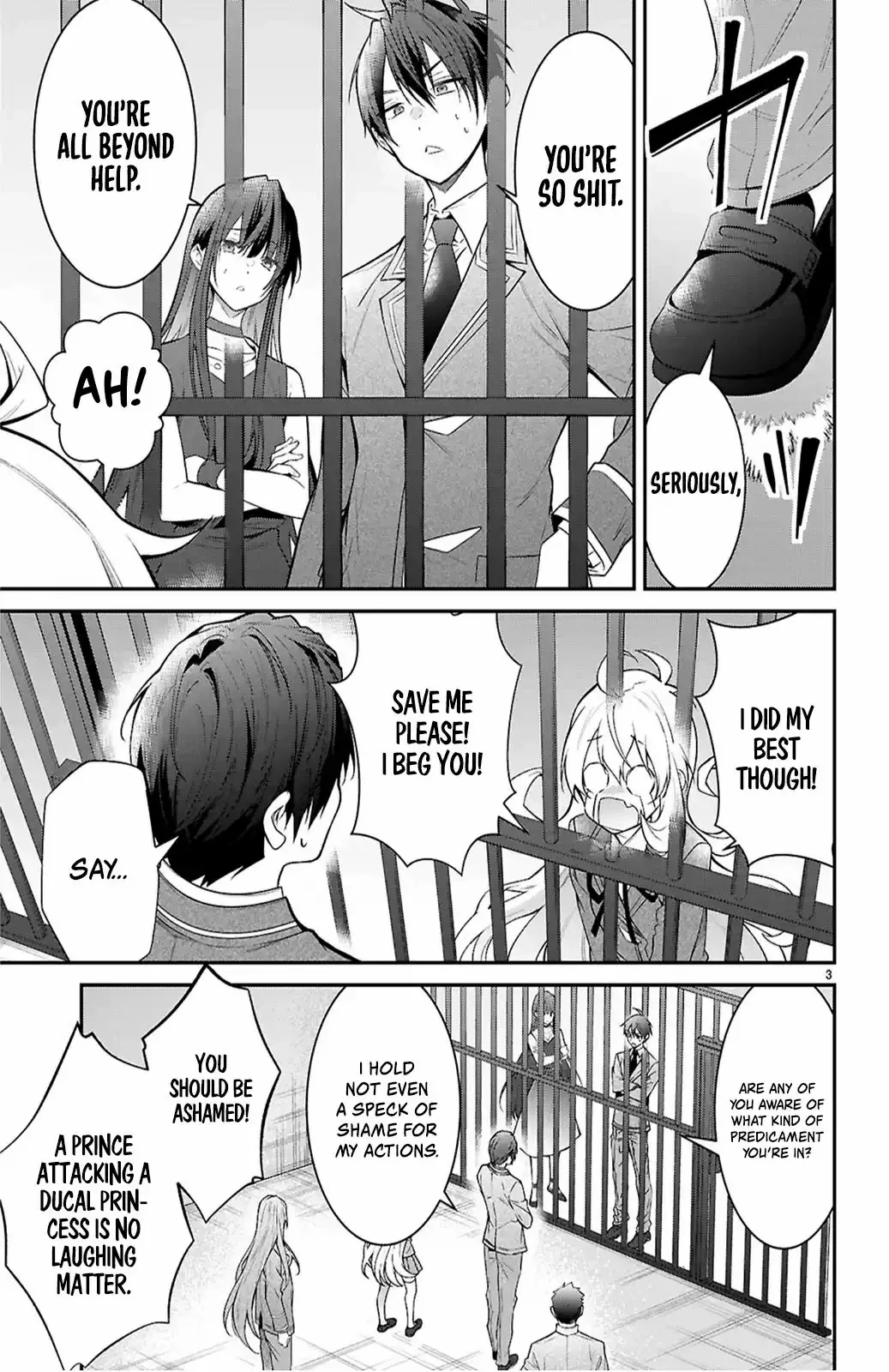 Otome Game Sekai wa Mob ni Kibishii Sekai desu 3