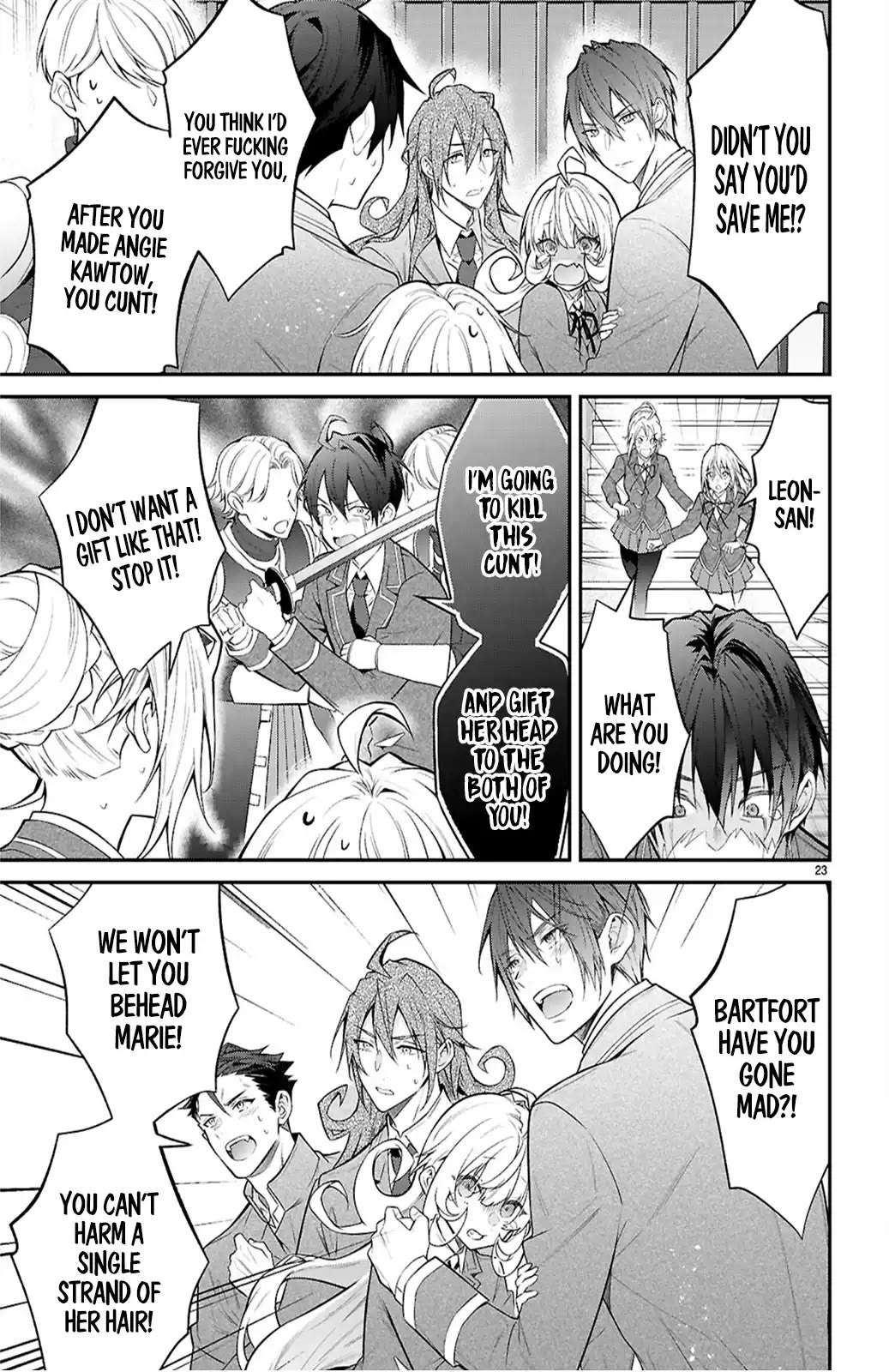 Otome Game Sekai wa Mob ni Kibishii Sekai desu 23